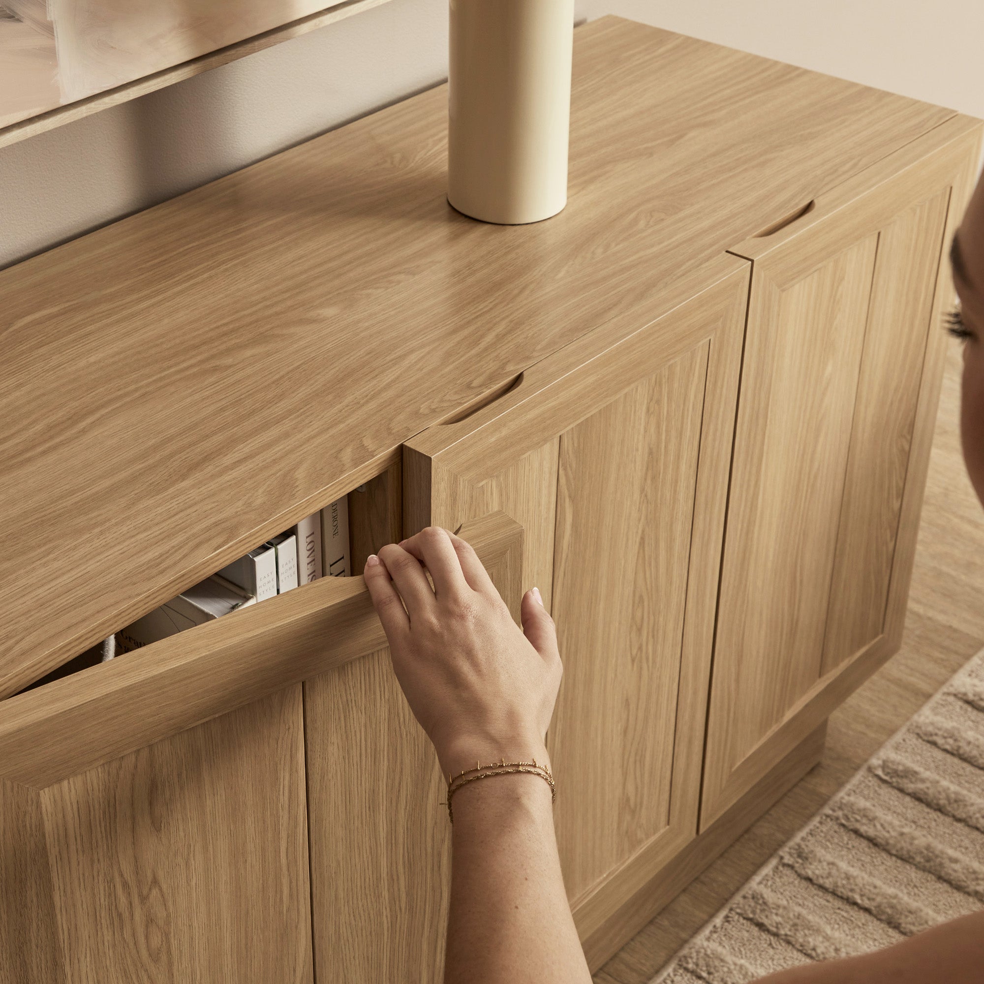 furniture, mirror, and home decor