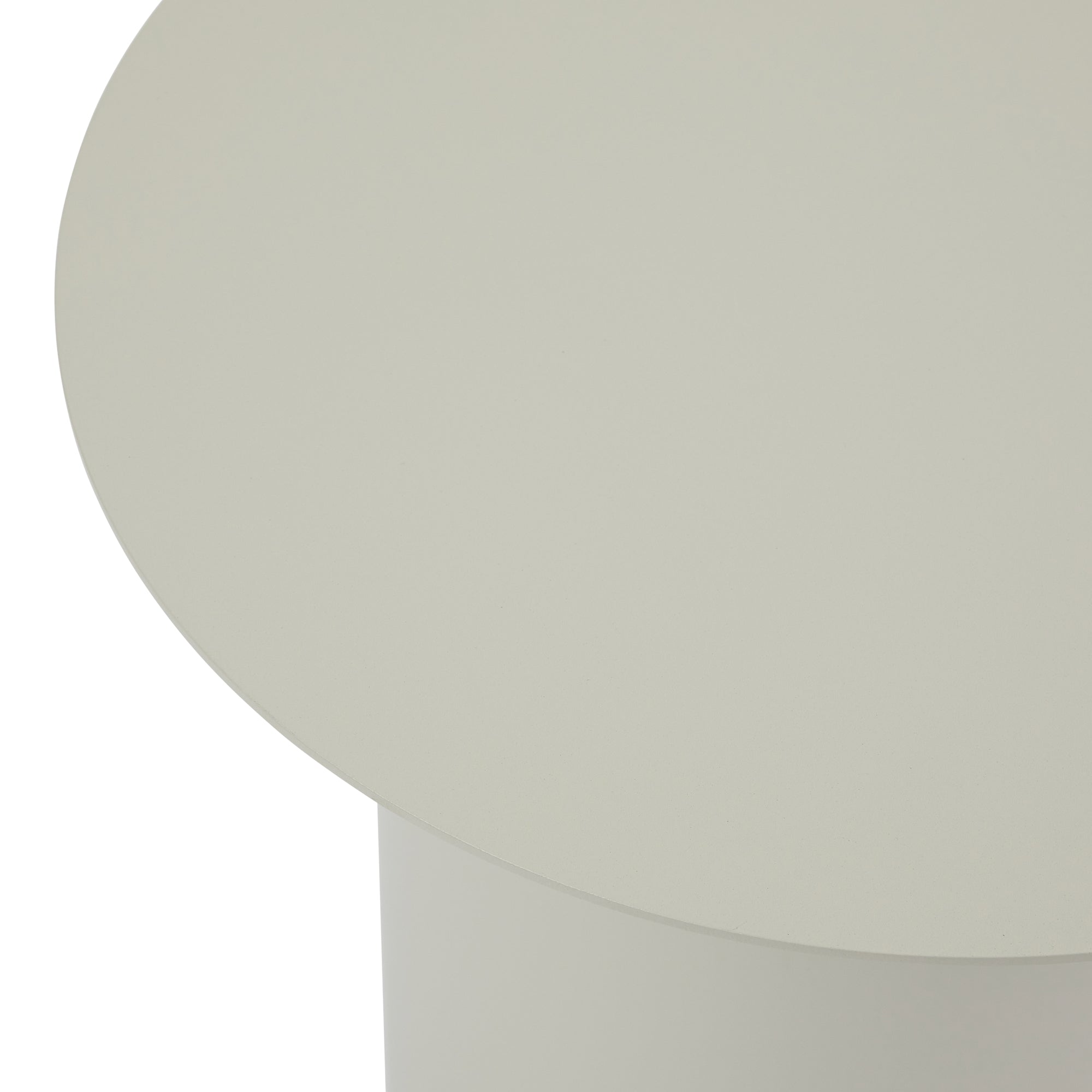 Maison Metal Round Side Table Birch