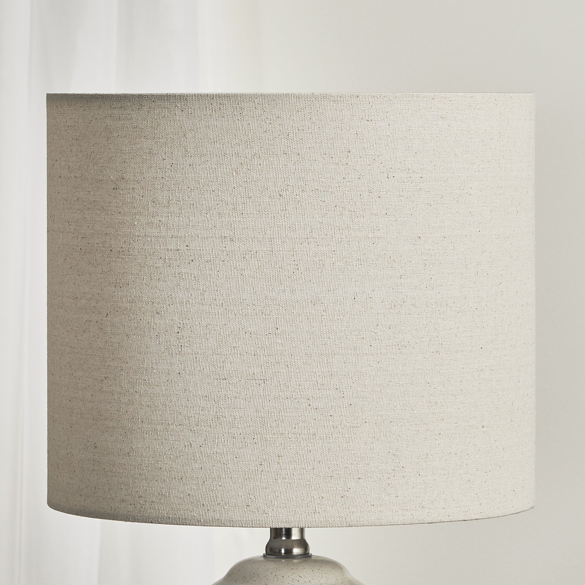 Clayton 61Cm Modern Ceramic Table Lamp Cream Lighting