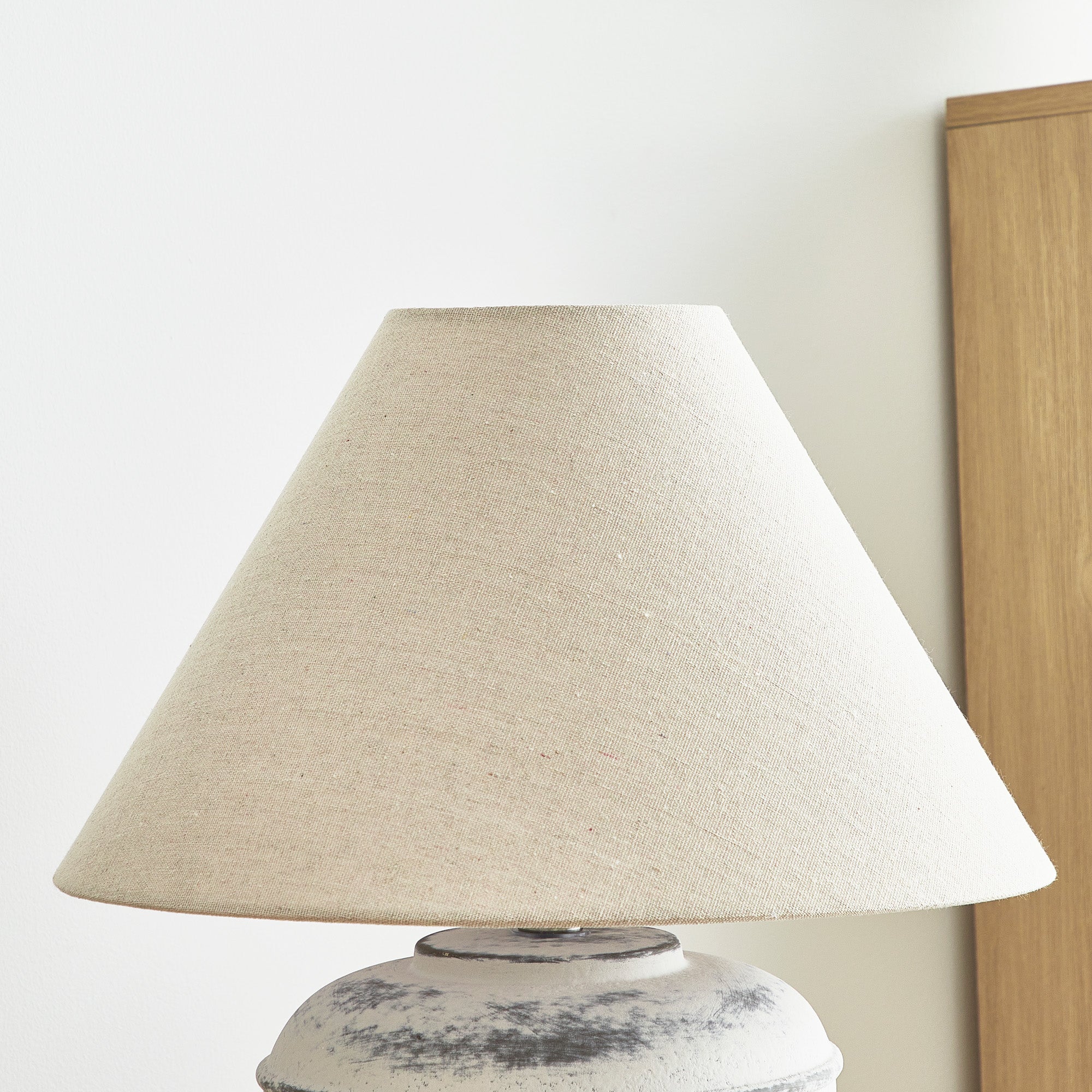 Katara 47Cm Rustic Terracotta Table Lamp Beige Lighting