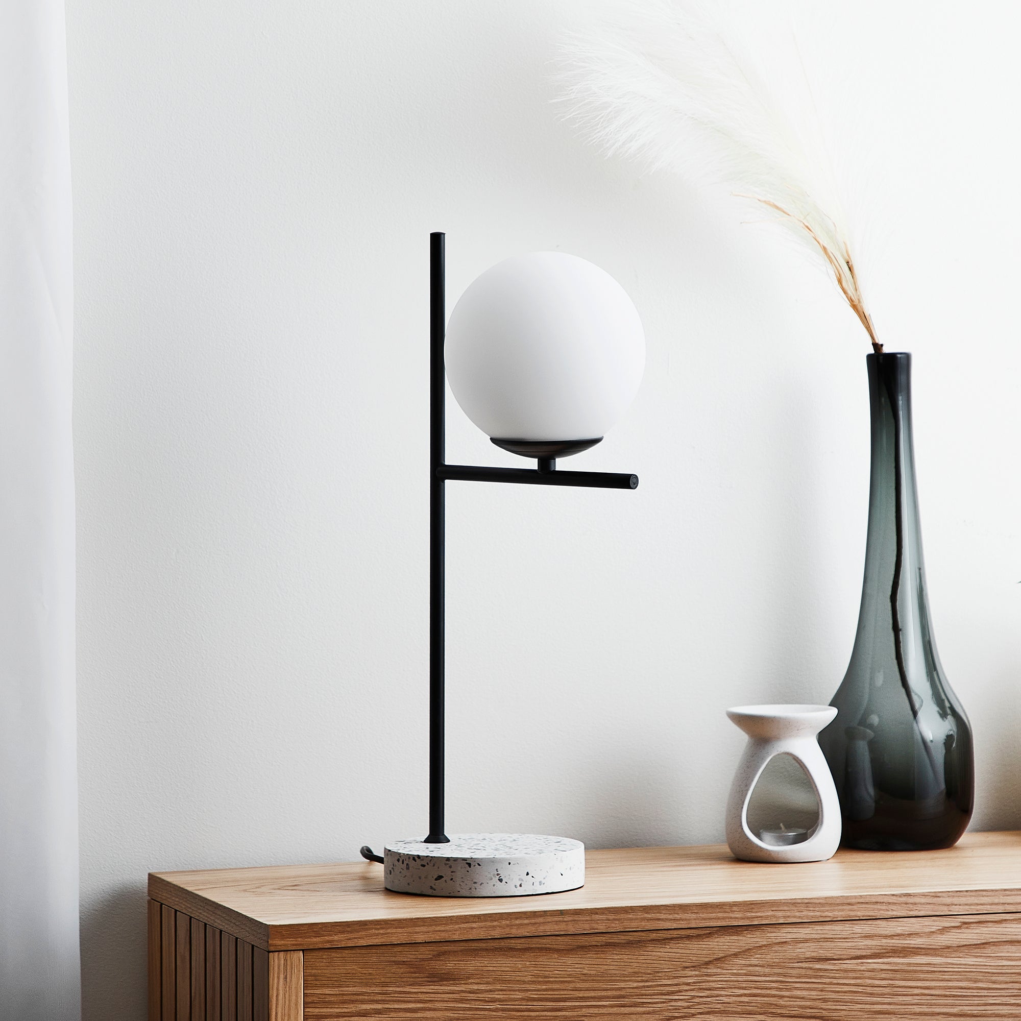 Mateo 50Cm Table Lamp Black Lighting