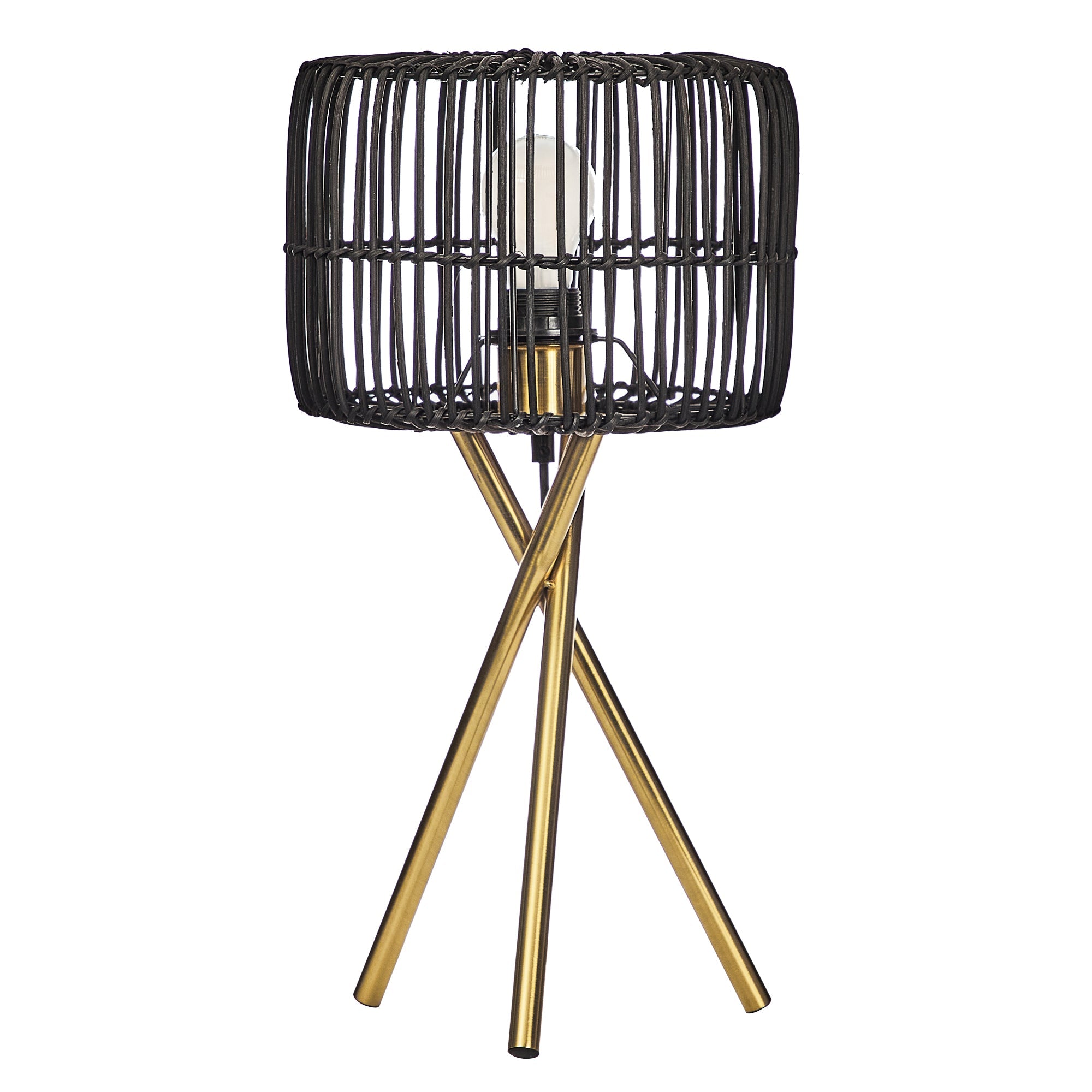 Martinique 50Cm Table Lamp Black Lighting