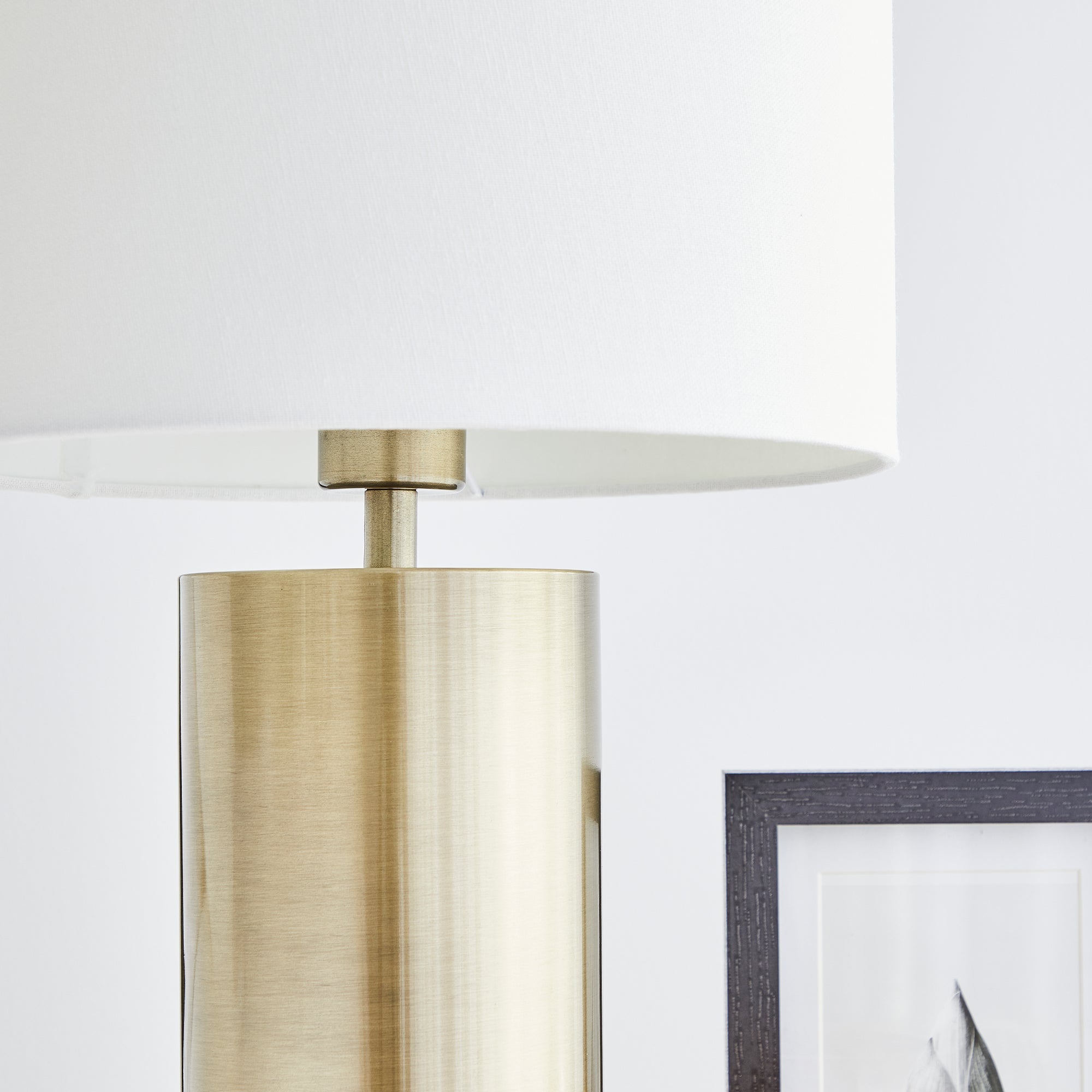 Ezra 54Cm Table Lamp Gold Lighting