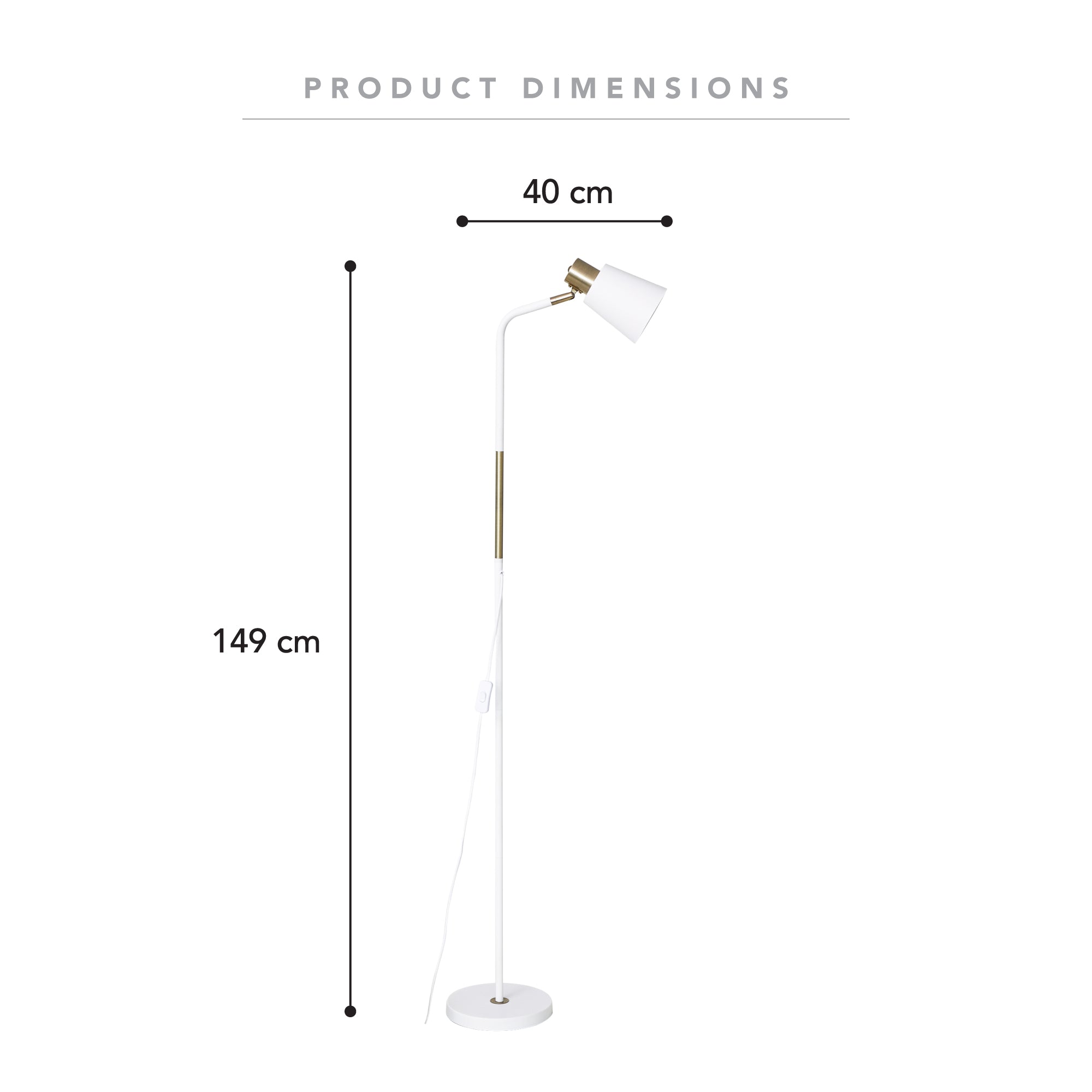 149Cm Avi Floor Lamp Lighting