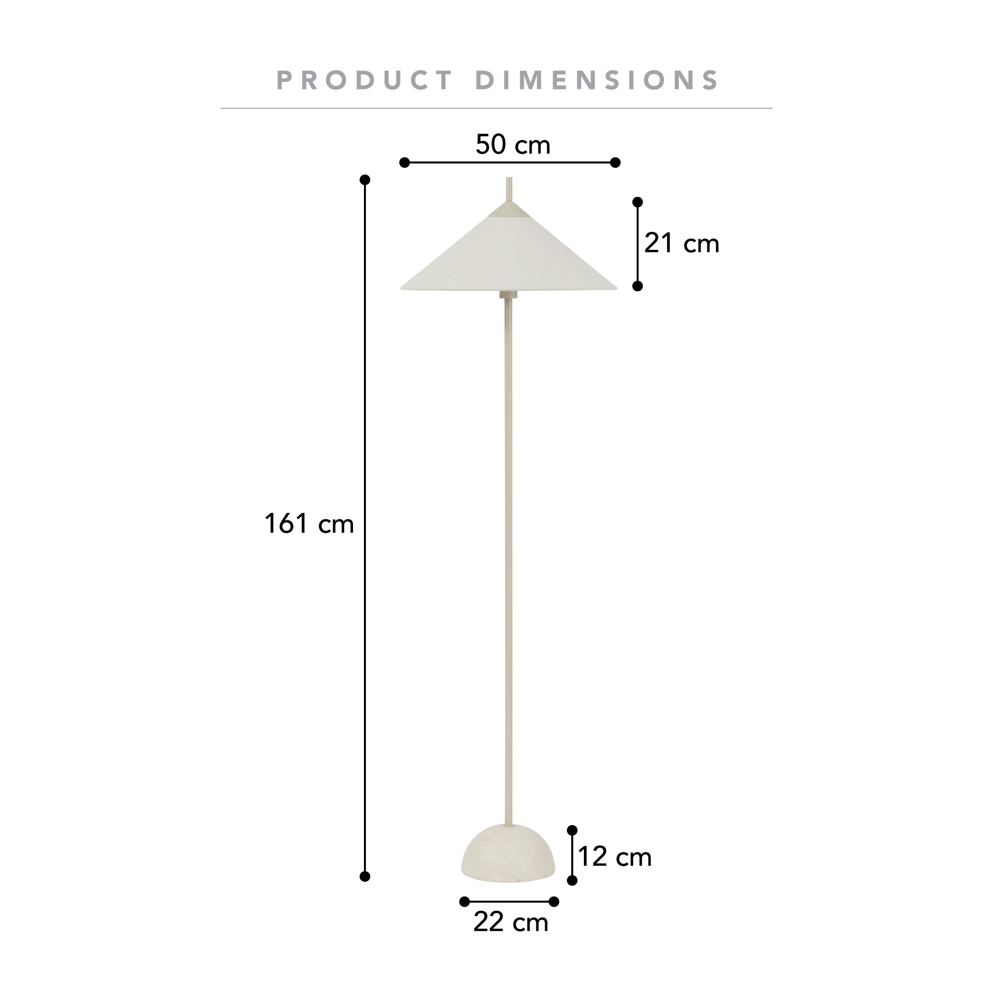 Arlo Floor Lamp Oat