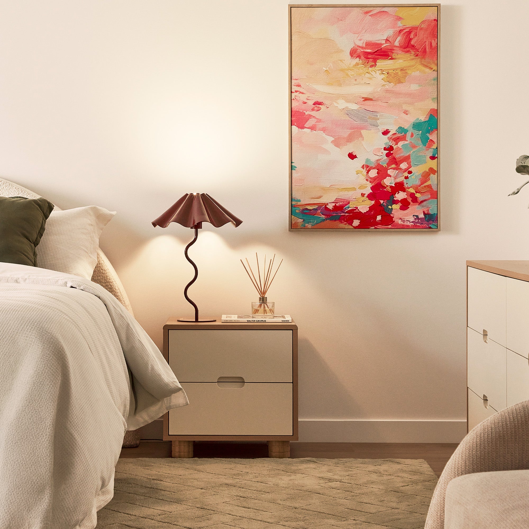 furniture, mirror, and home decor