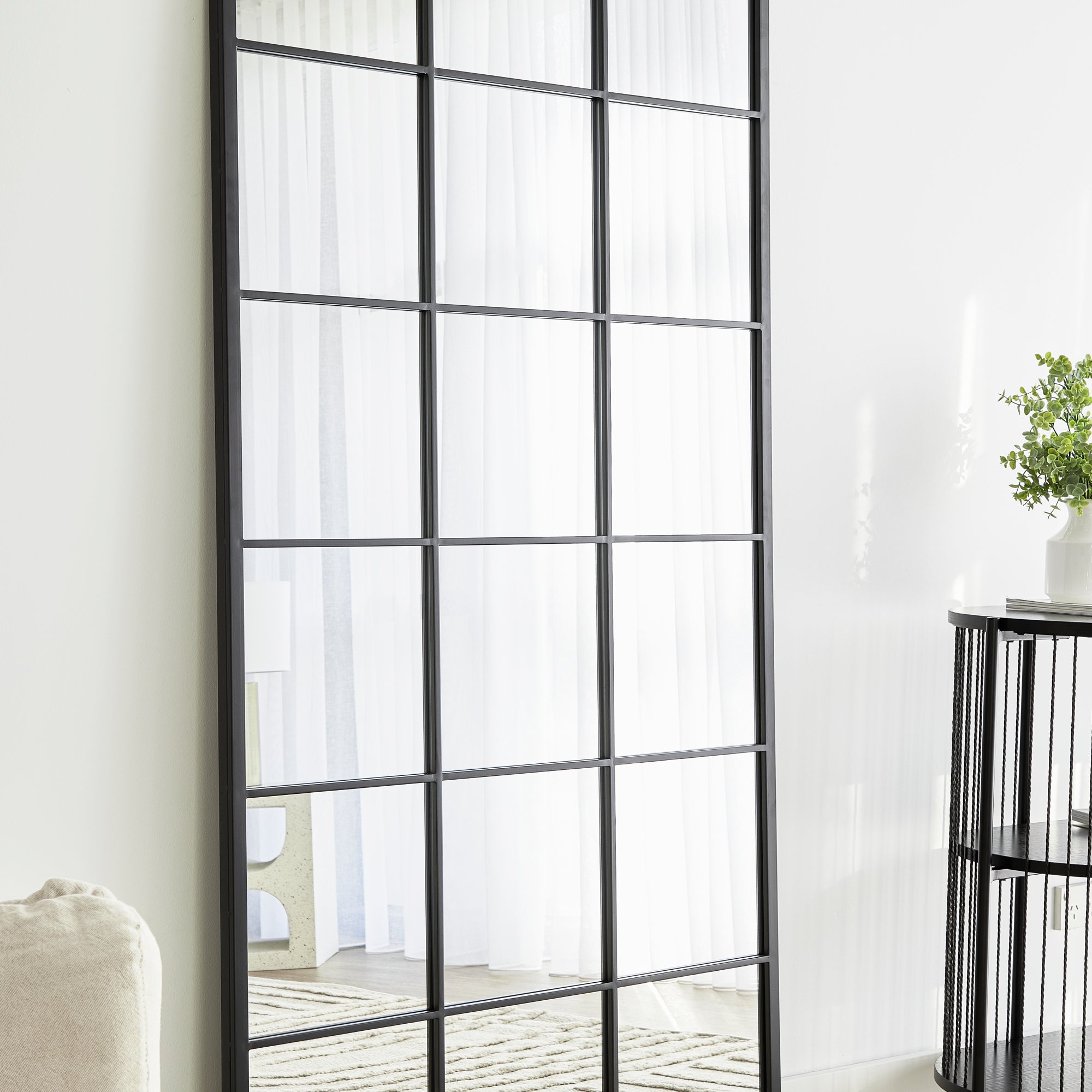 furniture, mirror, and home decor