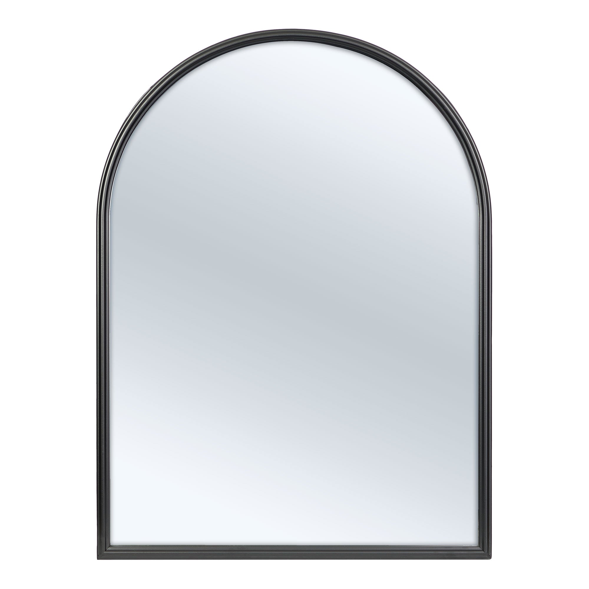 Arc 80Cm Iron Indoor Outdoor Mirror Black Mirrors