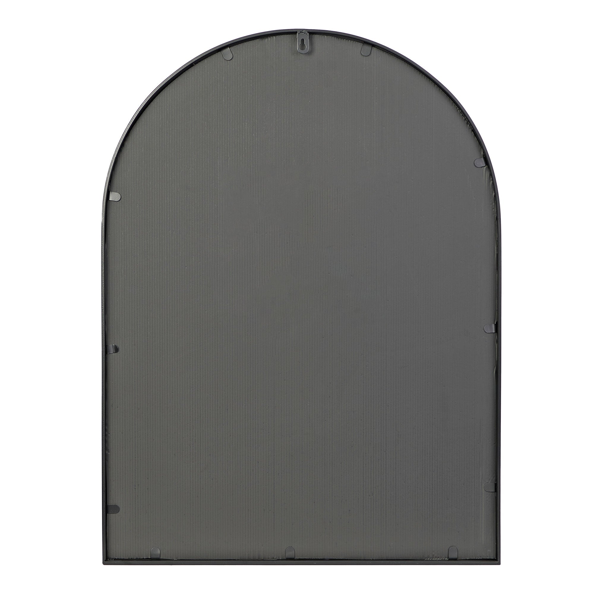 Arc 80Cm Iron Indoor Outdoor Mirror Black Mirrors