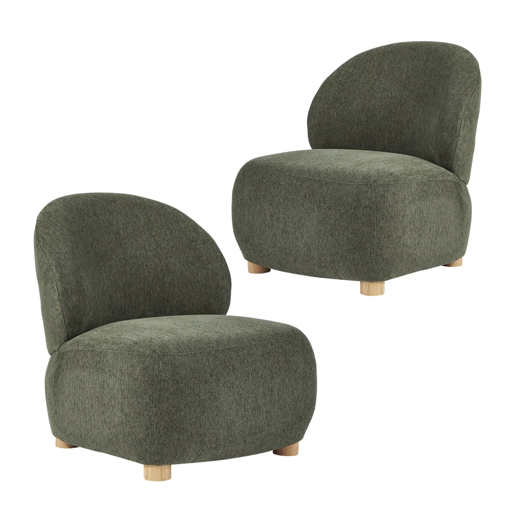 Wynn Accent Chair Green (Set of 2)