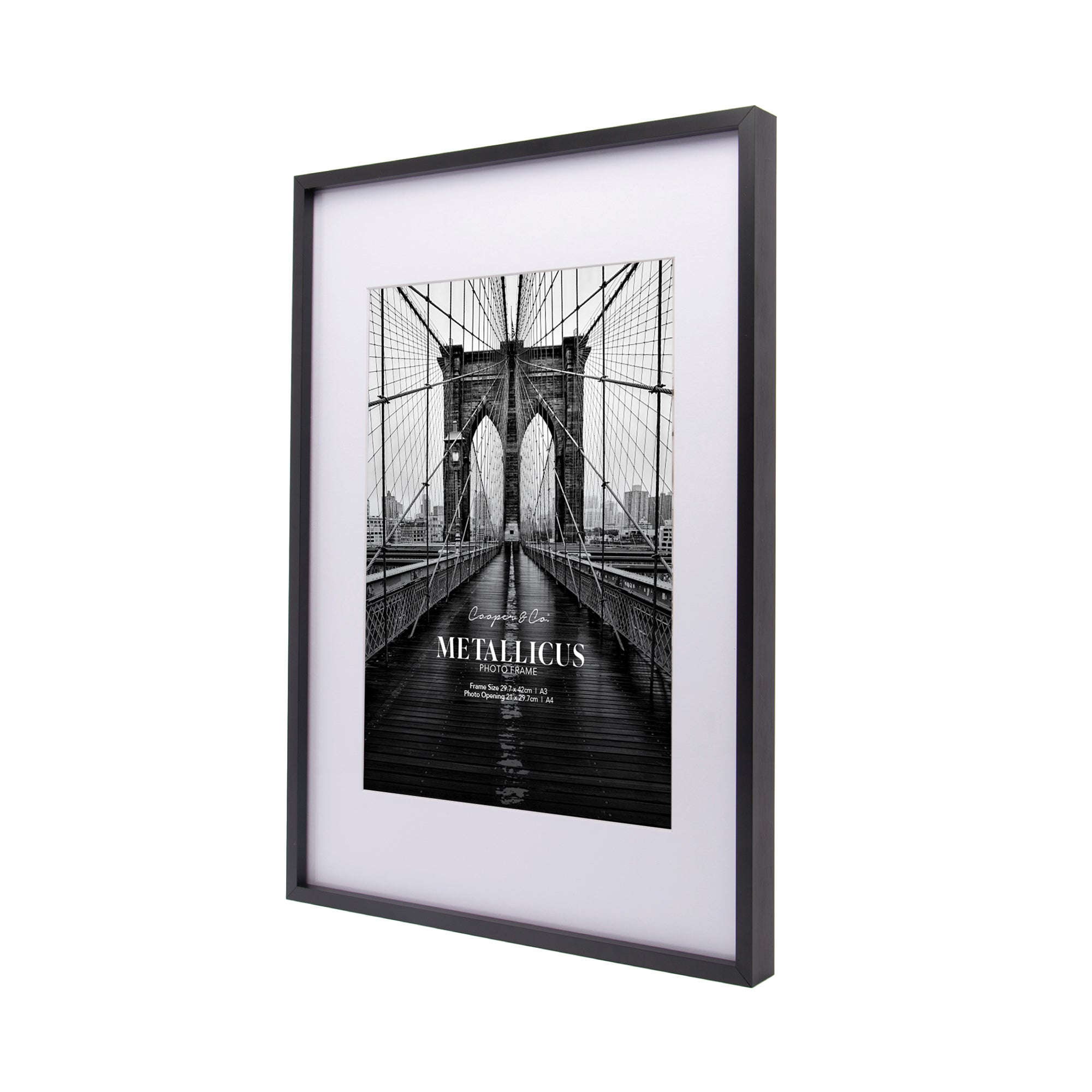 A3 Mat to A4 Premium Metal Photo Frames