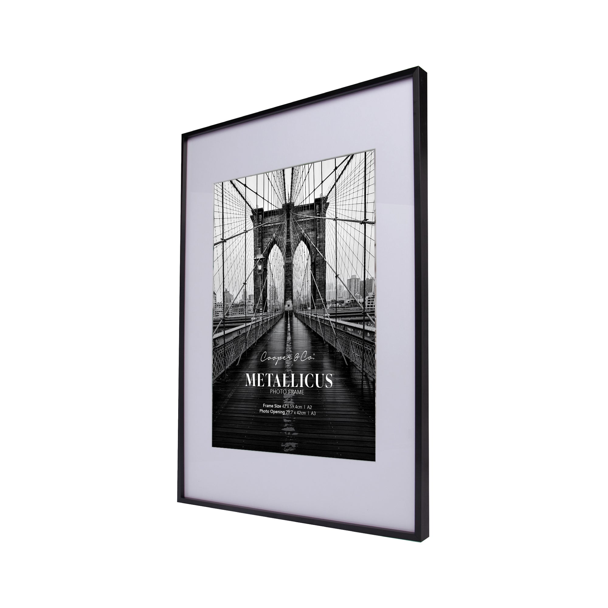 A2 Mat to A3 Premium Metal Photo Frames