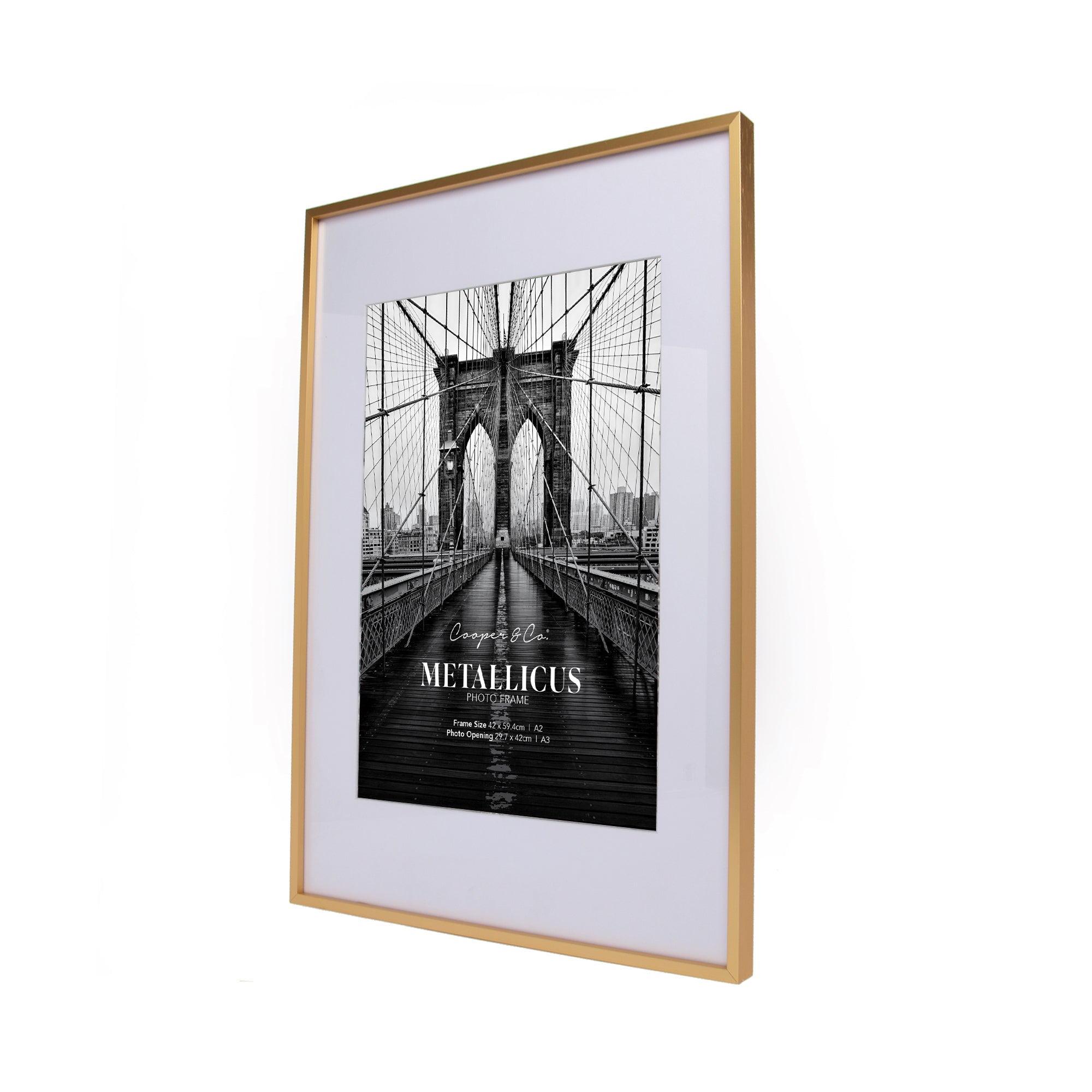 A2 Mat to A3 Premium Metal Photo Frames