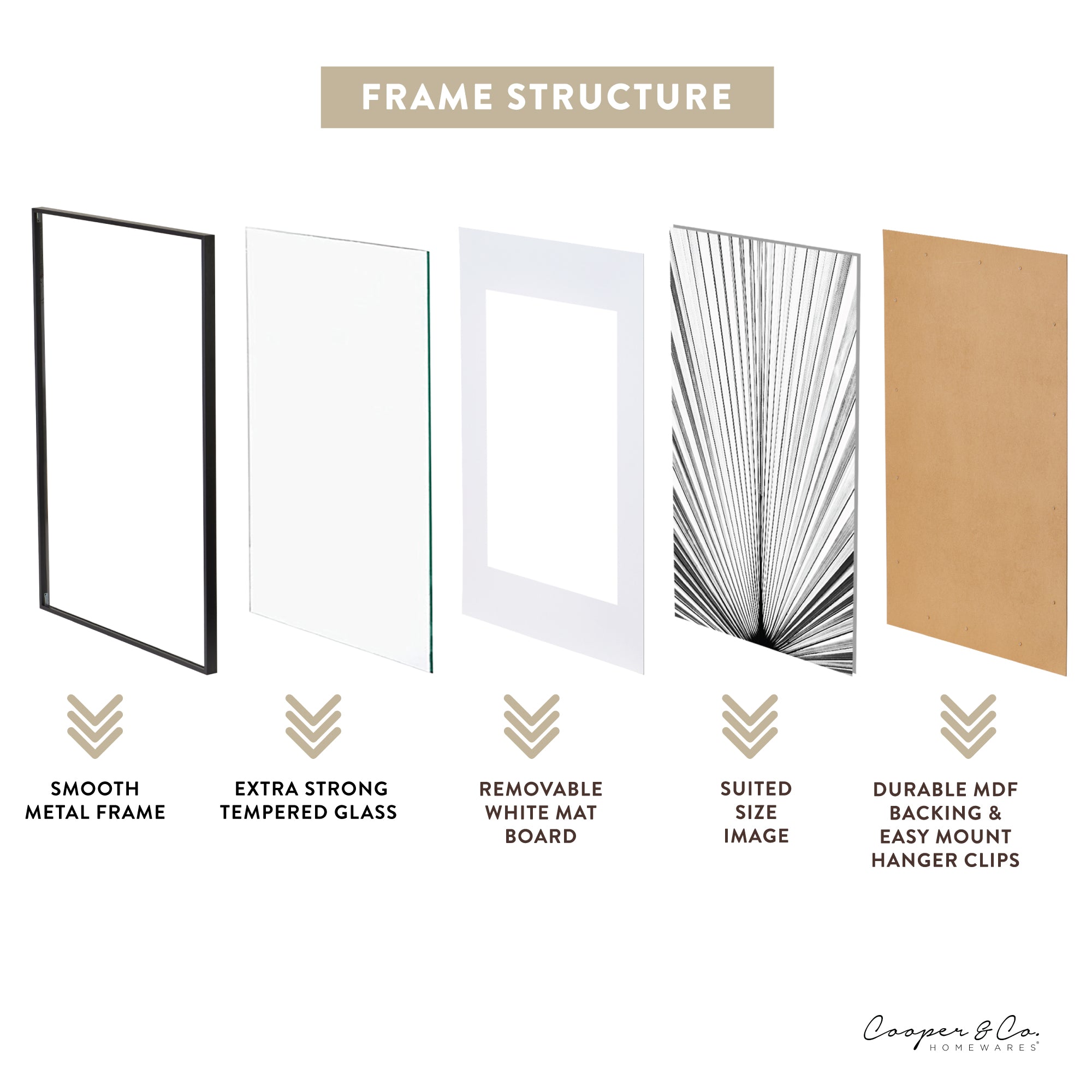 A1 Mat to A2 Premium Metal Photo Frame