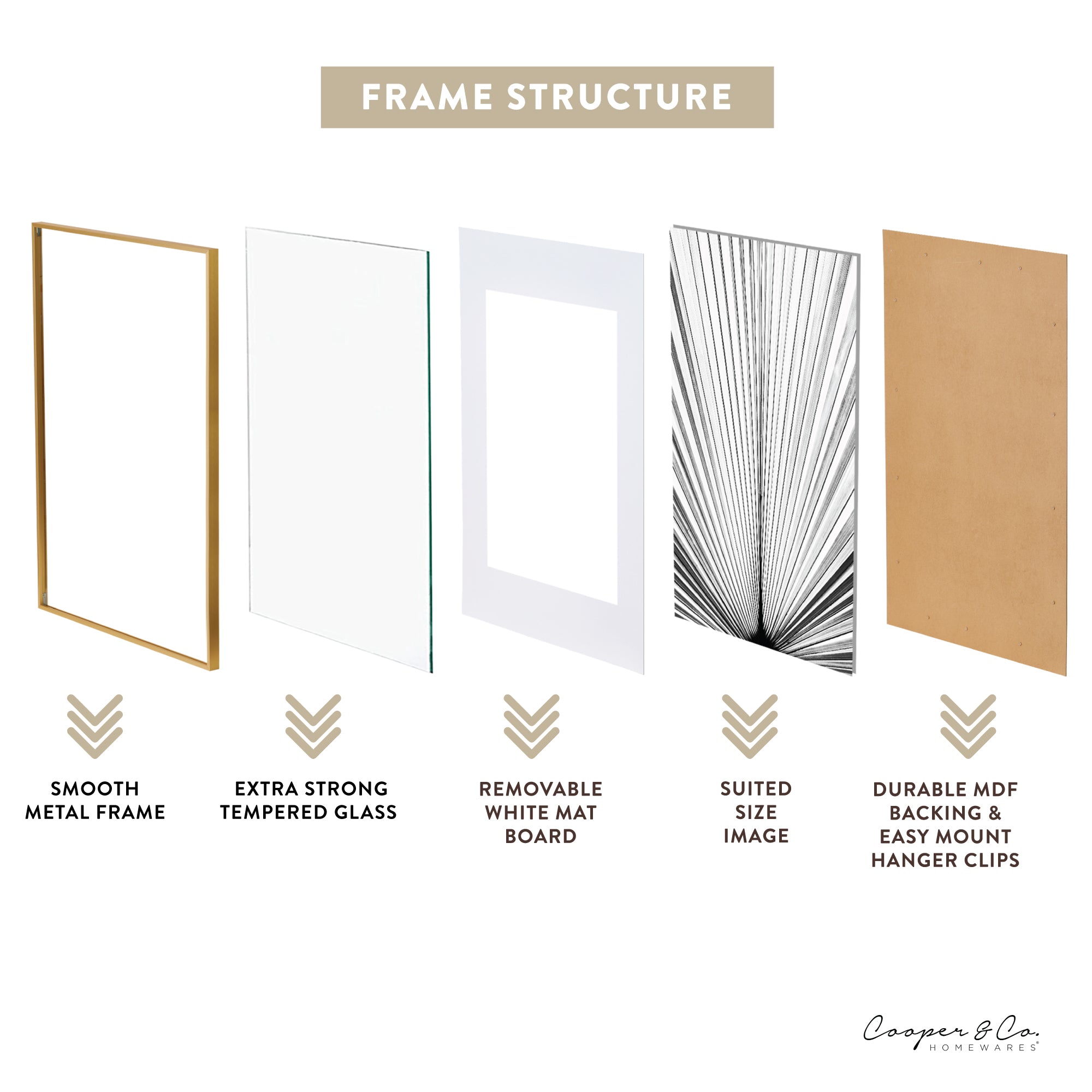 A1 Mat to A2 Premium Metal Photo Frame