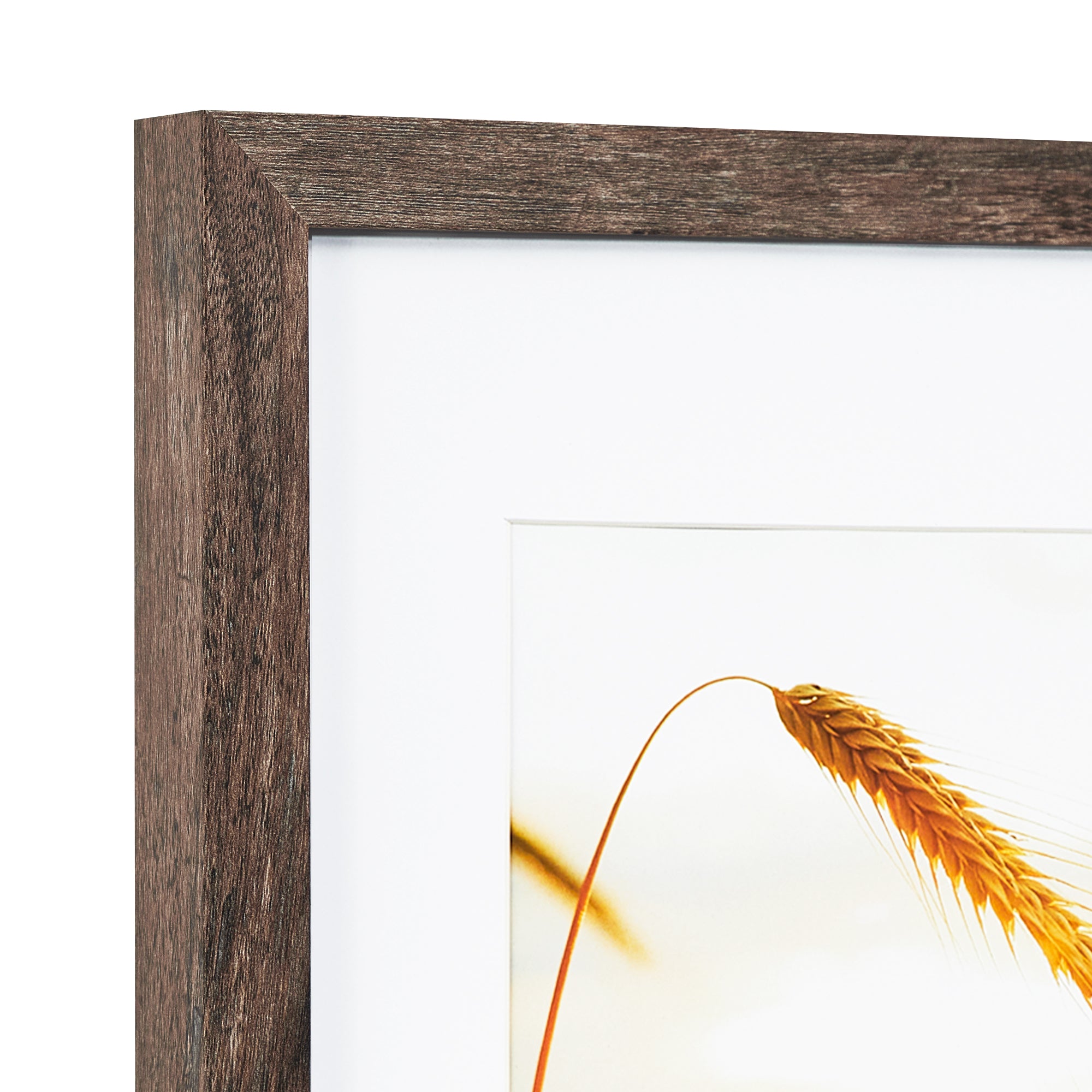 50X70Cm Matt To 40X50Cm Premium Rustic Wooden Photo Frame Frames