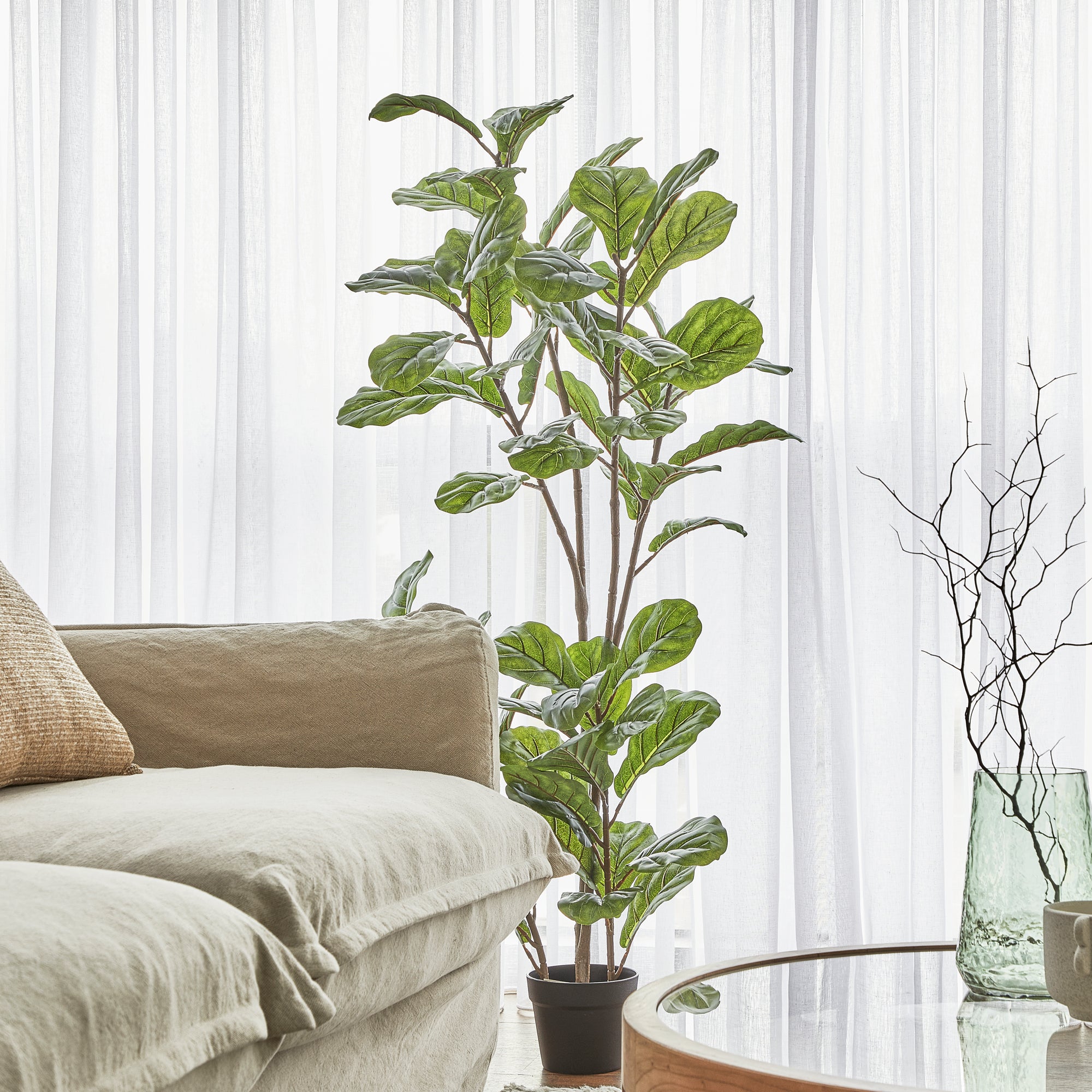 150Cm Artificial Fiddle Leaf Tree Plants