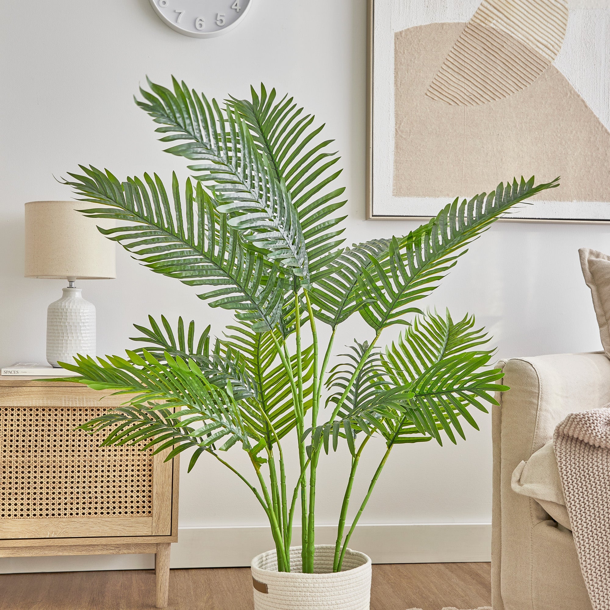 120Cm Artificial Palm Tree In Pot Plants