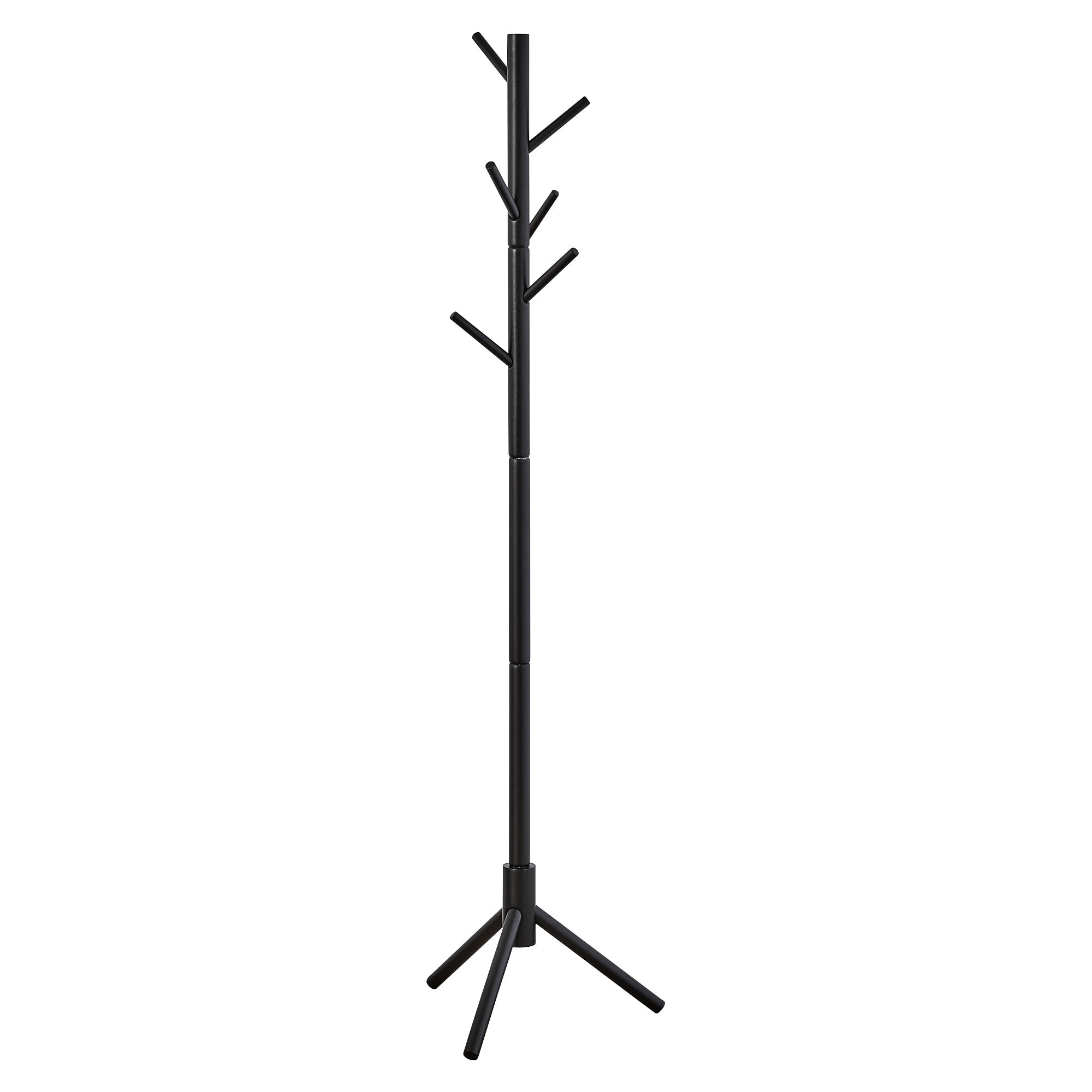 Arthur 172Cm Wooden Coat Rack Black Home Decor