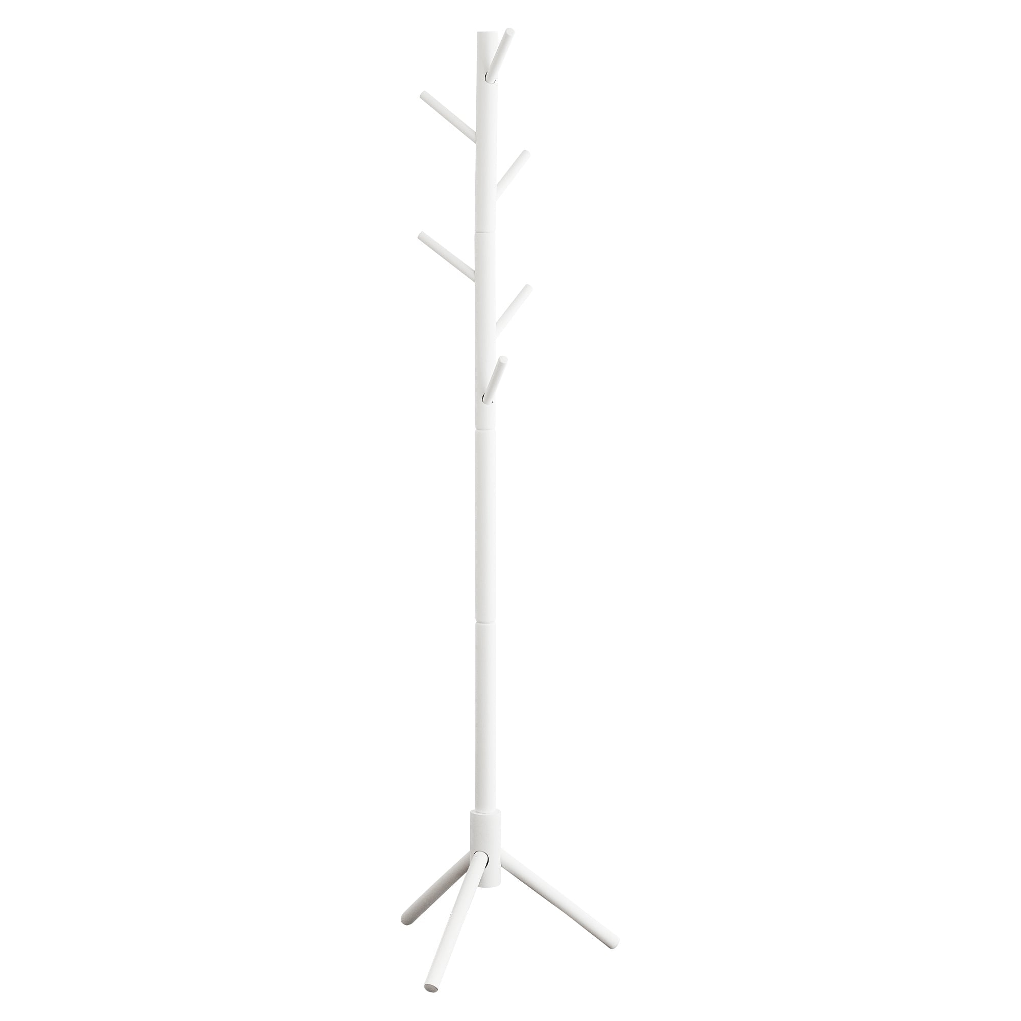 Arthur 172Cm Wooden Coat Rack White Home Decor