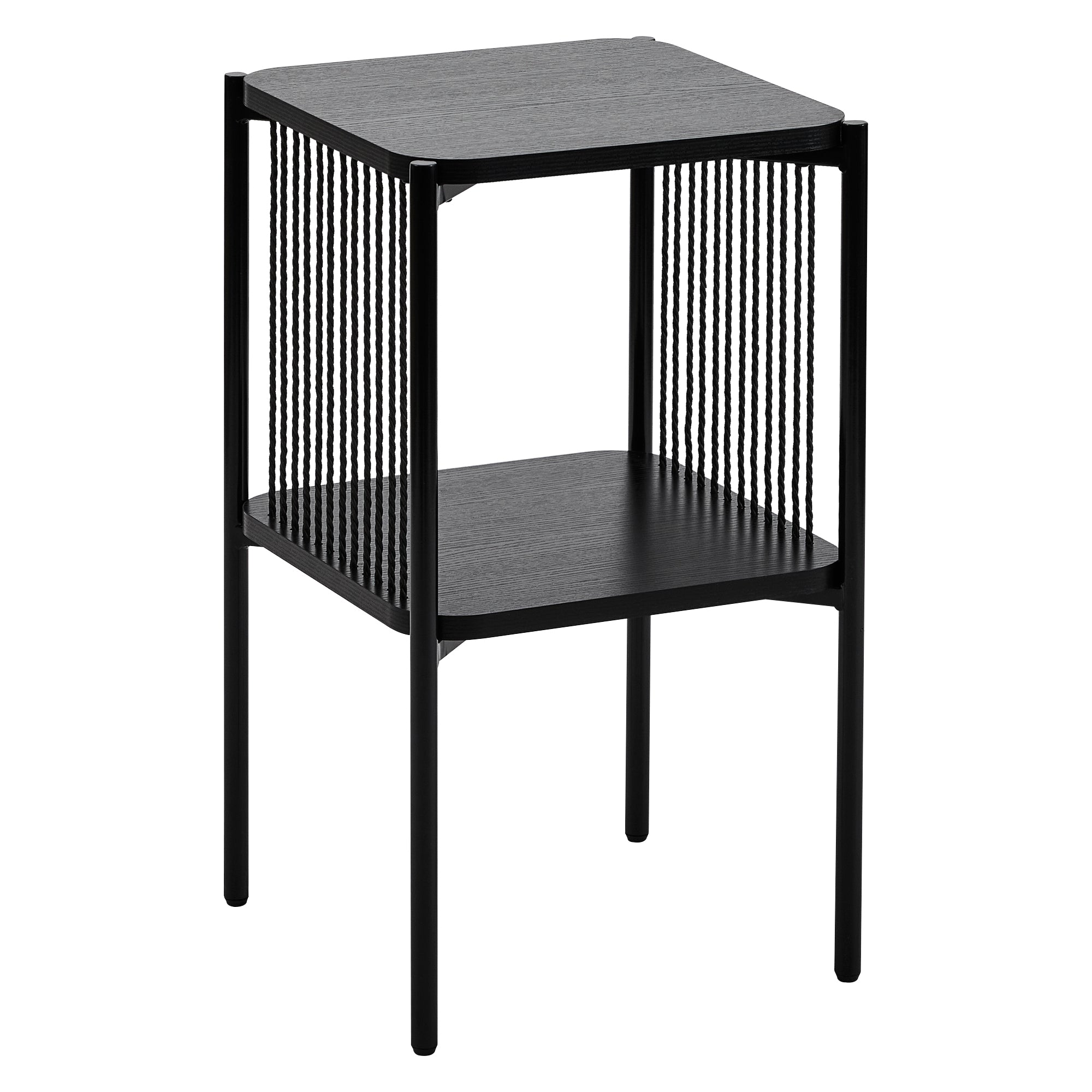 IDEE・無印良品】WALLABY SIDE TABLE Black IDEE・無印良品