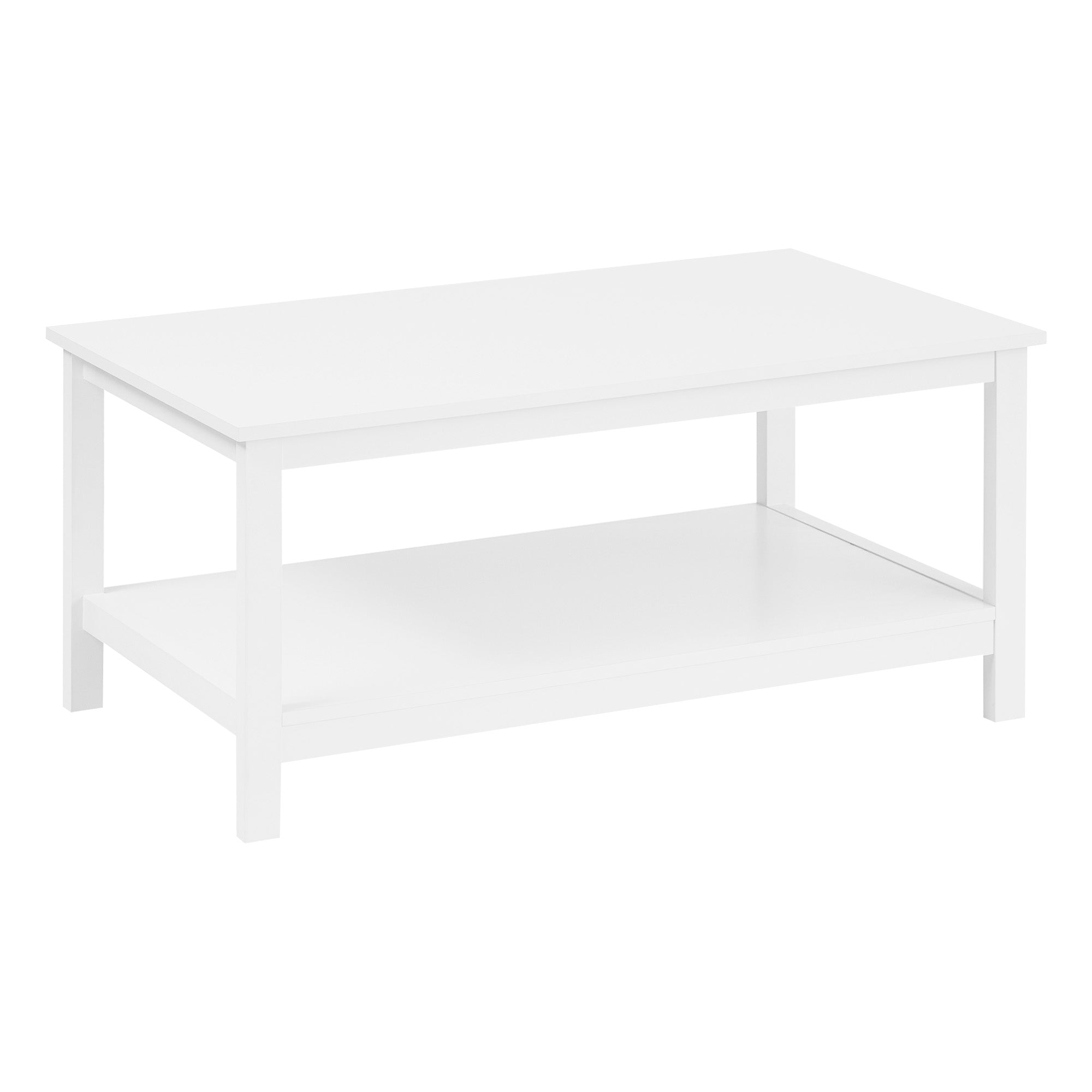 Gemini 95Cm Coffee Table White Tables