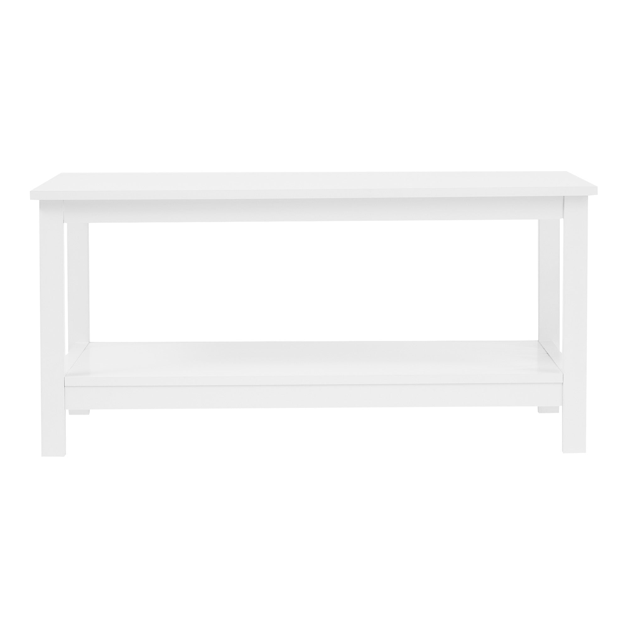 Gemini 95Cm Coffee Table White Tables