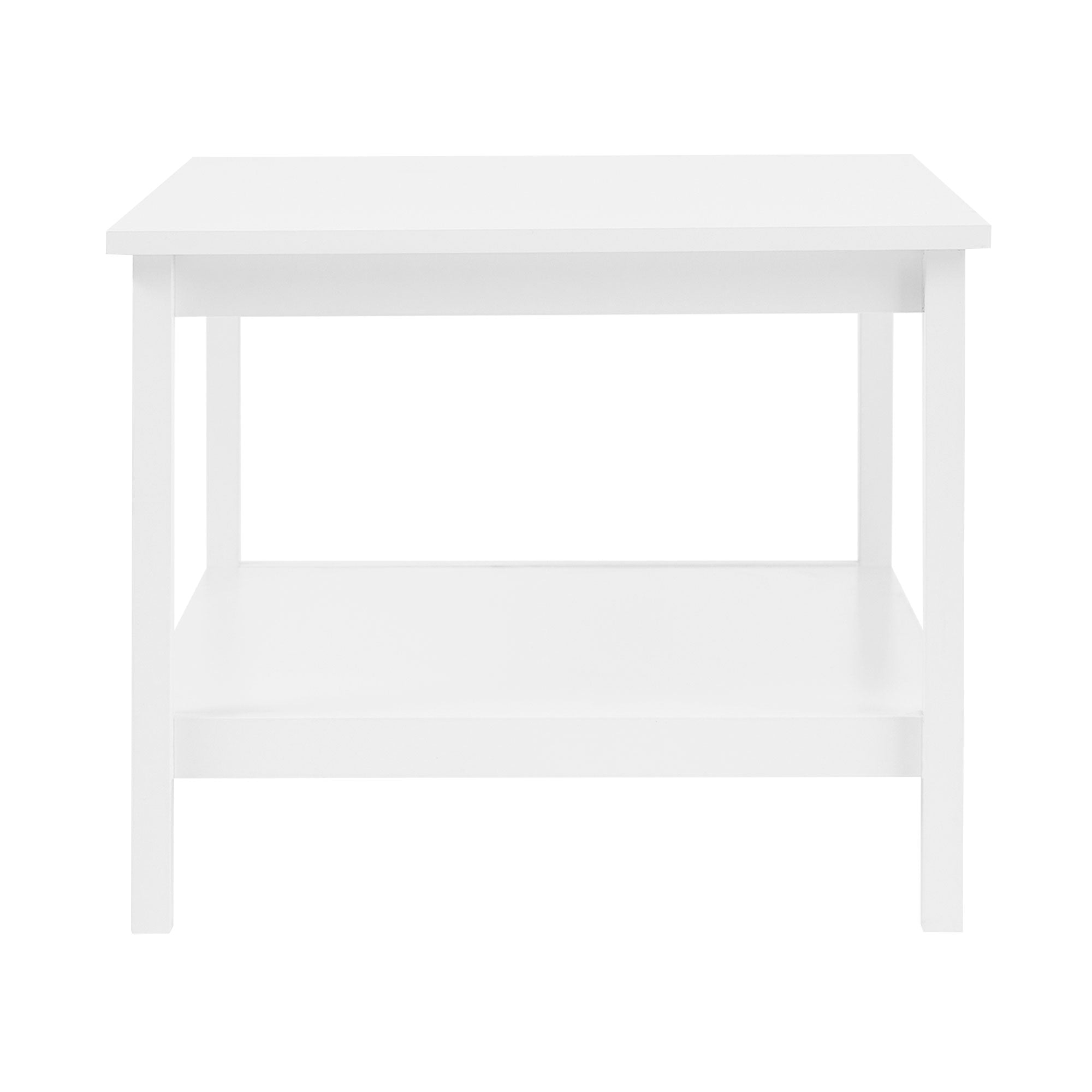 Gemini 95Cm Coffee Table White Tables