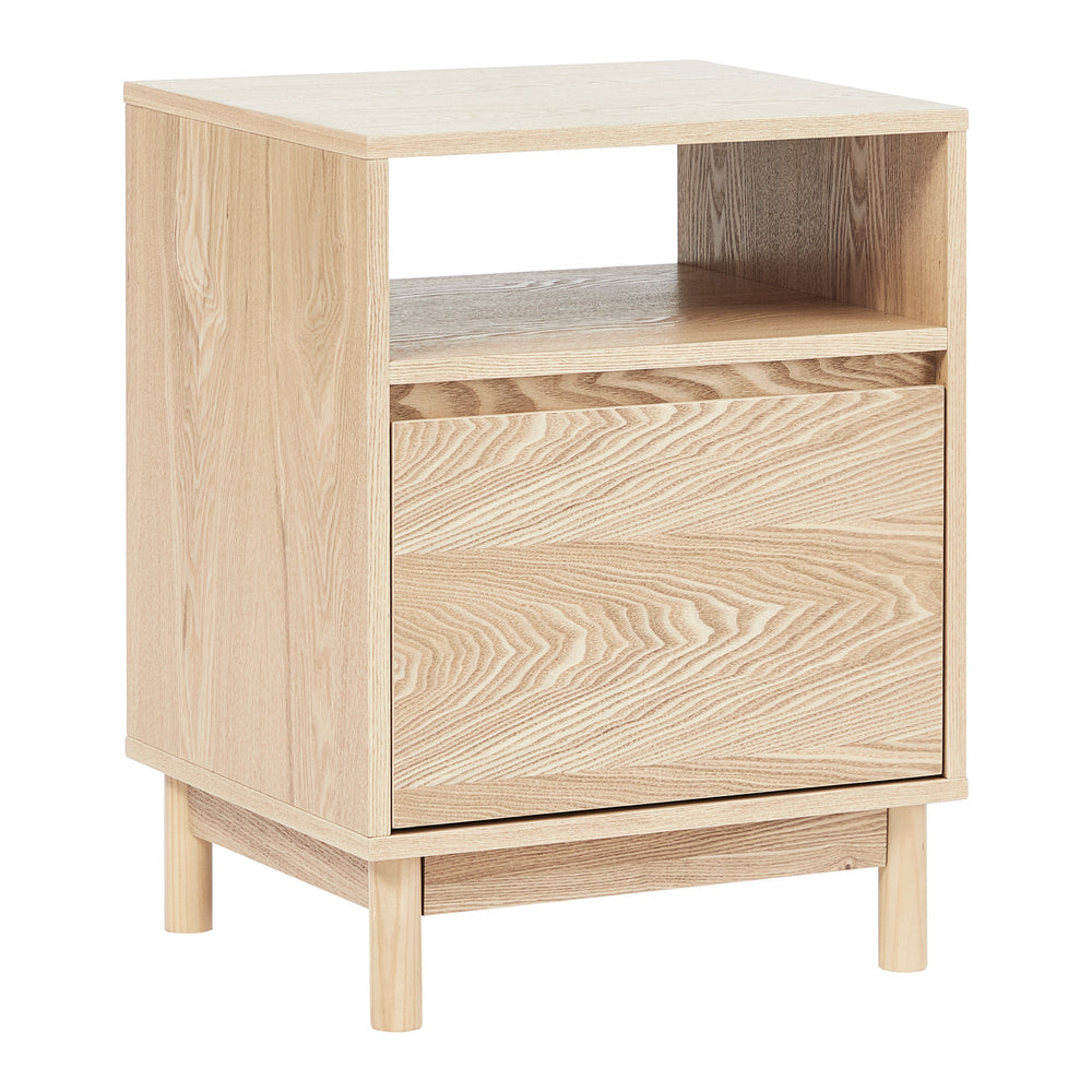 Emerson 45Cm Bedside Table Natural Tables