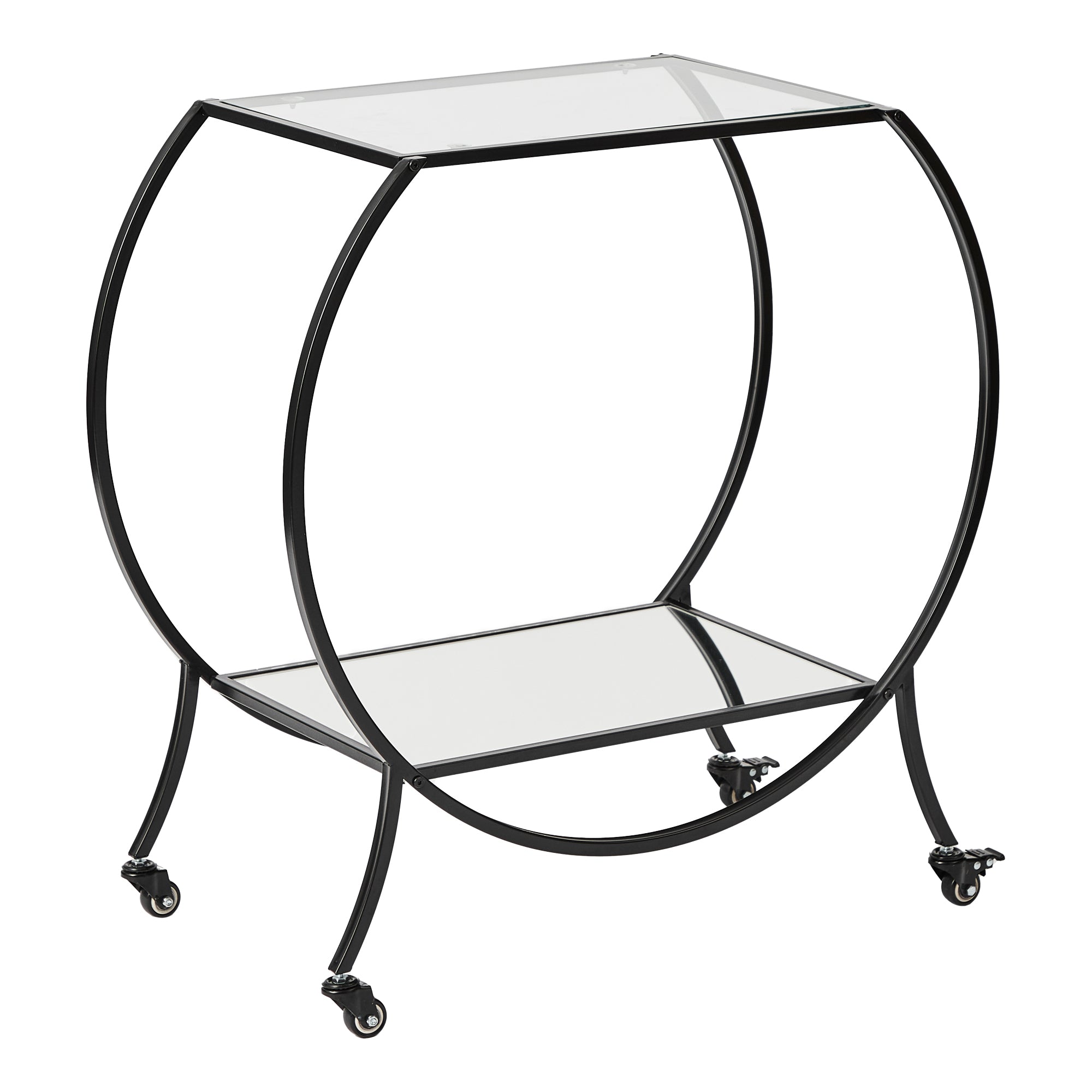 Oliver 86Cm Steel Arch Bar Cart Carts