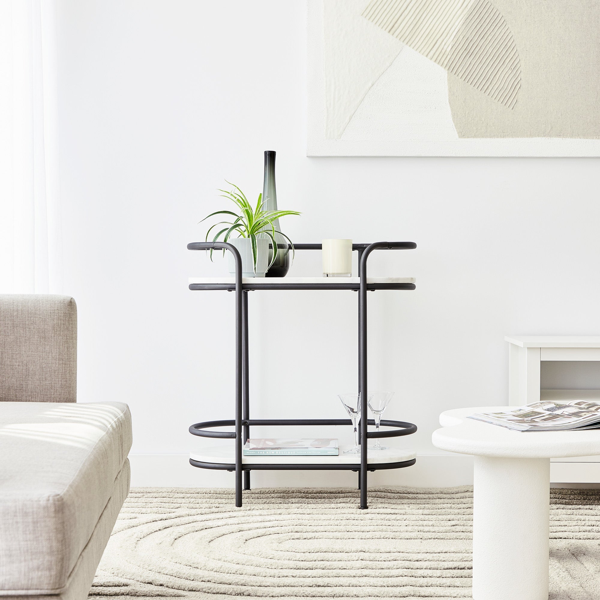 Cooper Co. Amalfi 70cm Console Black