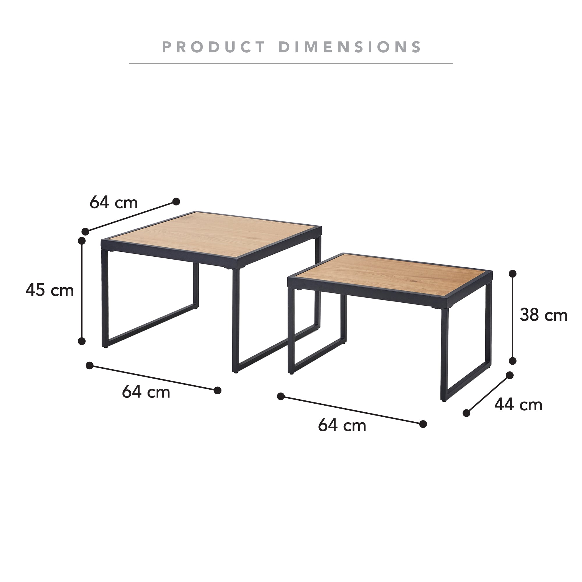 Mack Nesting Coffee Tables