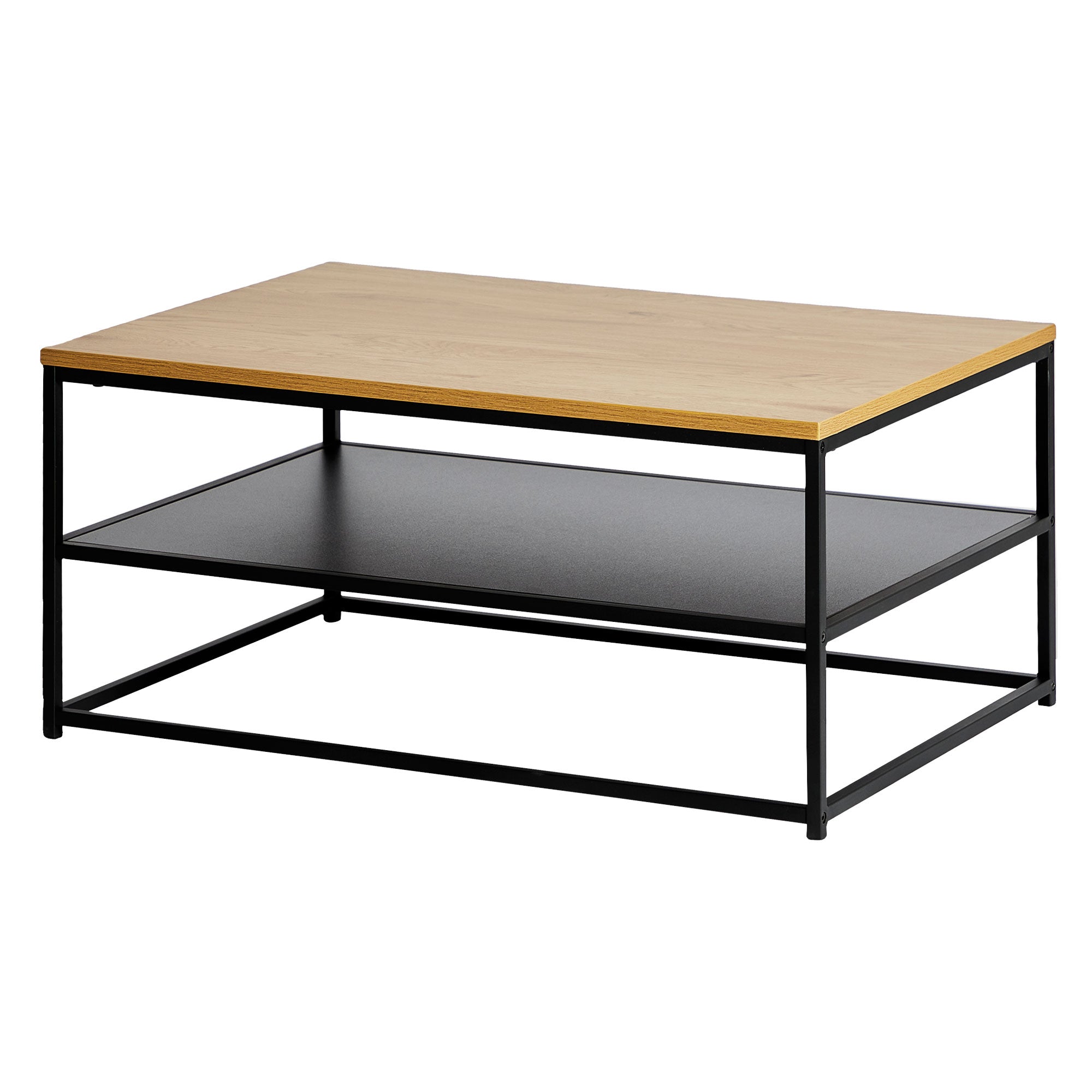 Gila 90Cm Modern Coffee Table Oak Tables