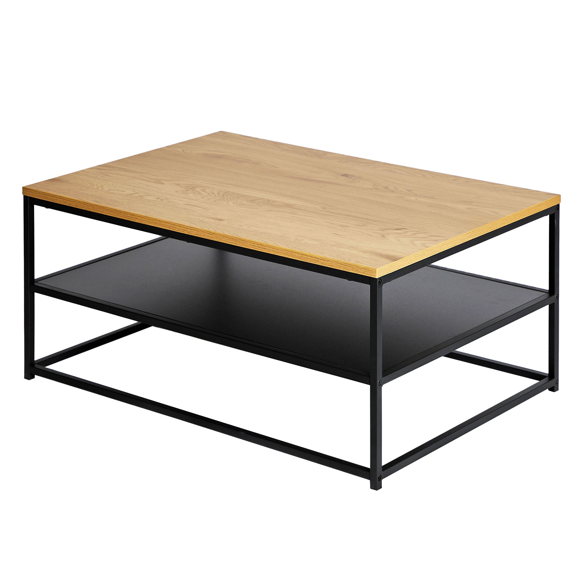 Gila 90Cm Modern Coffee Table Oak Tables