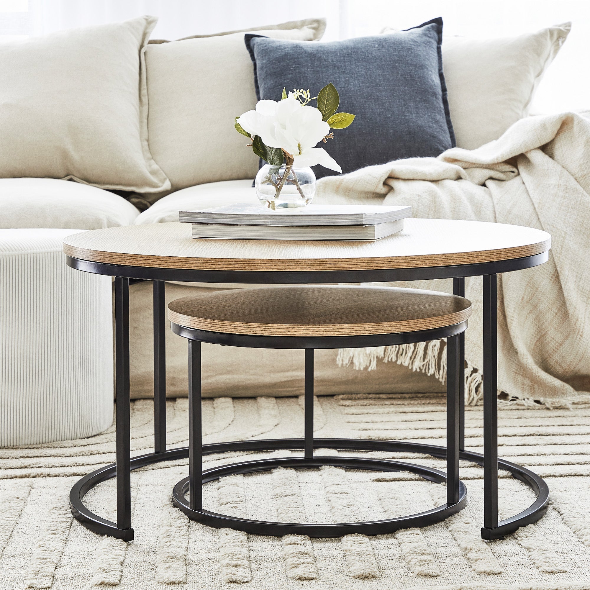 Nesting Sonoma Coffee Tables Set Of 2