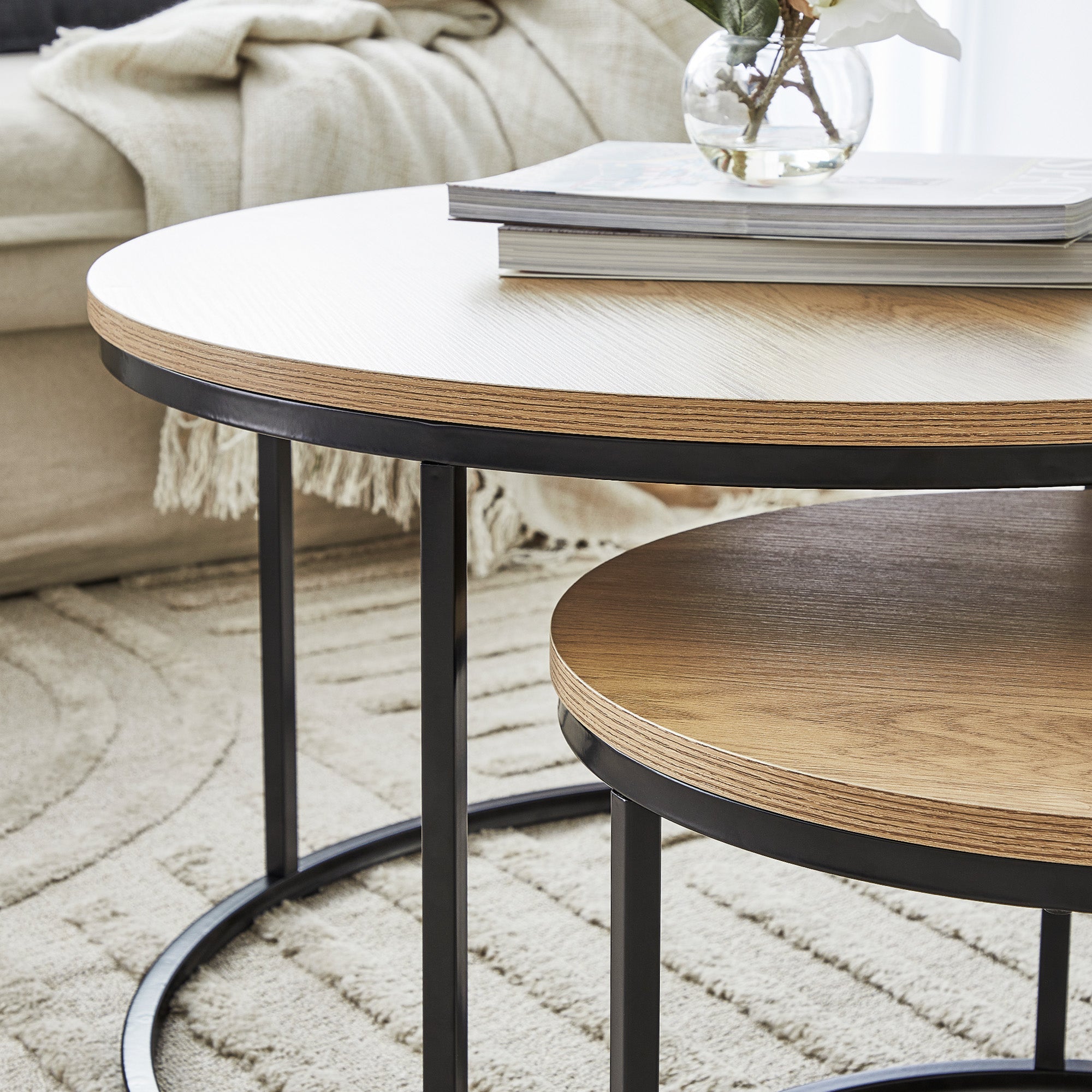 Nesting Sonoma Coffee Tables Set Of 2