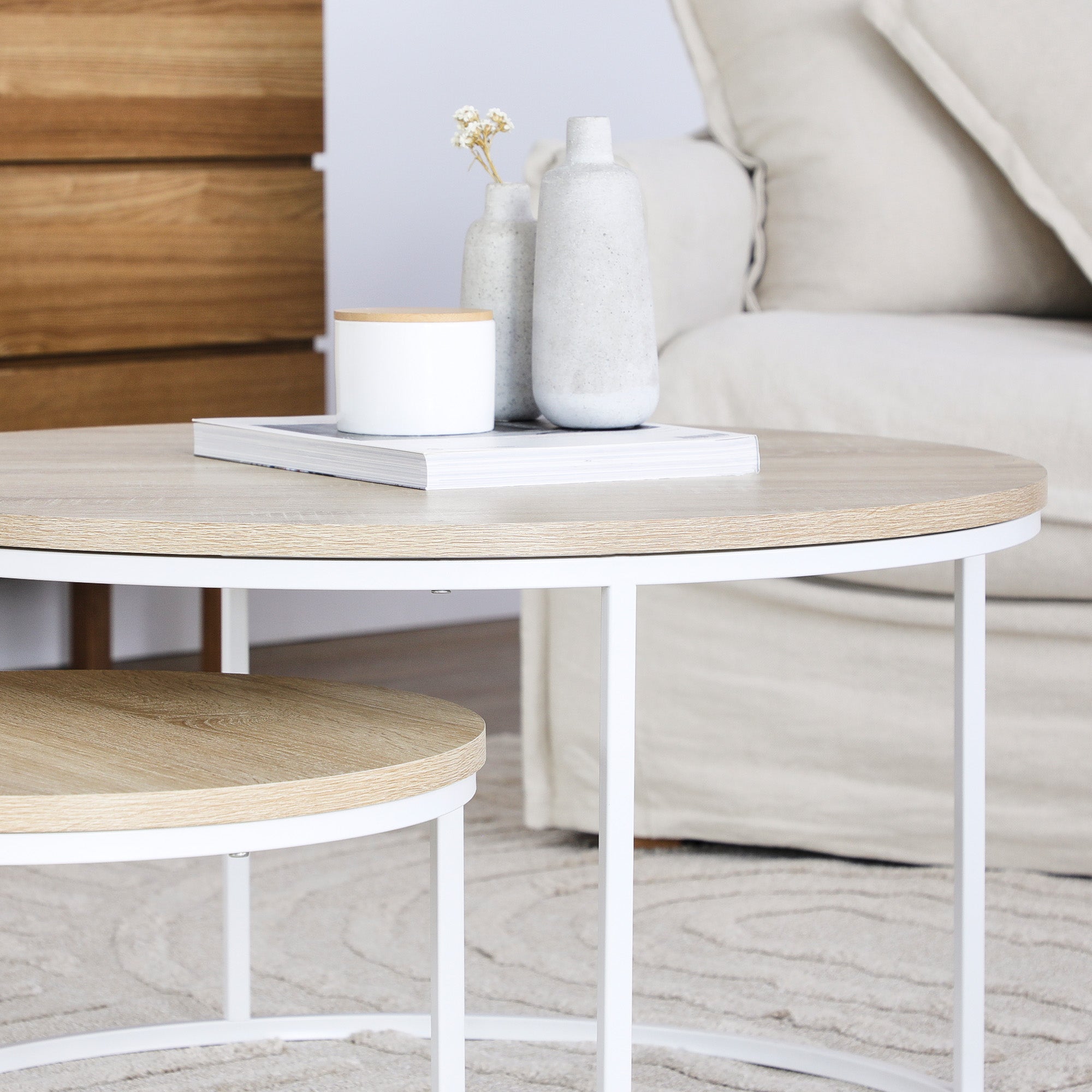 Nesting Sonoma Coffee Tables Set Of 2