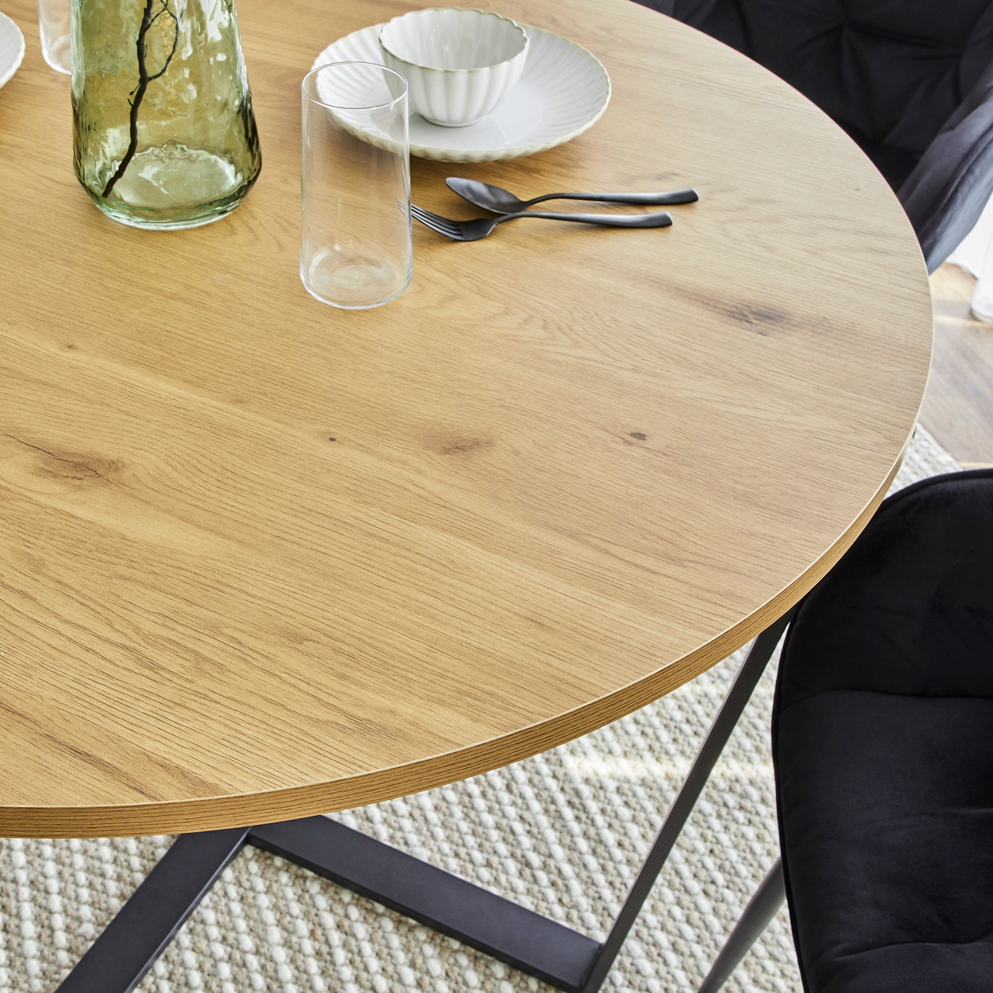 Arizona 110Cm Dining Table Oak Tables