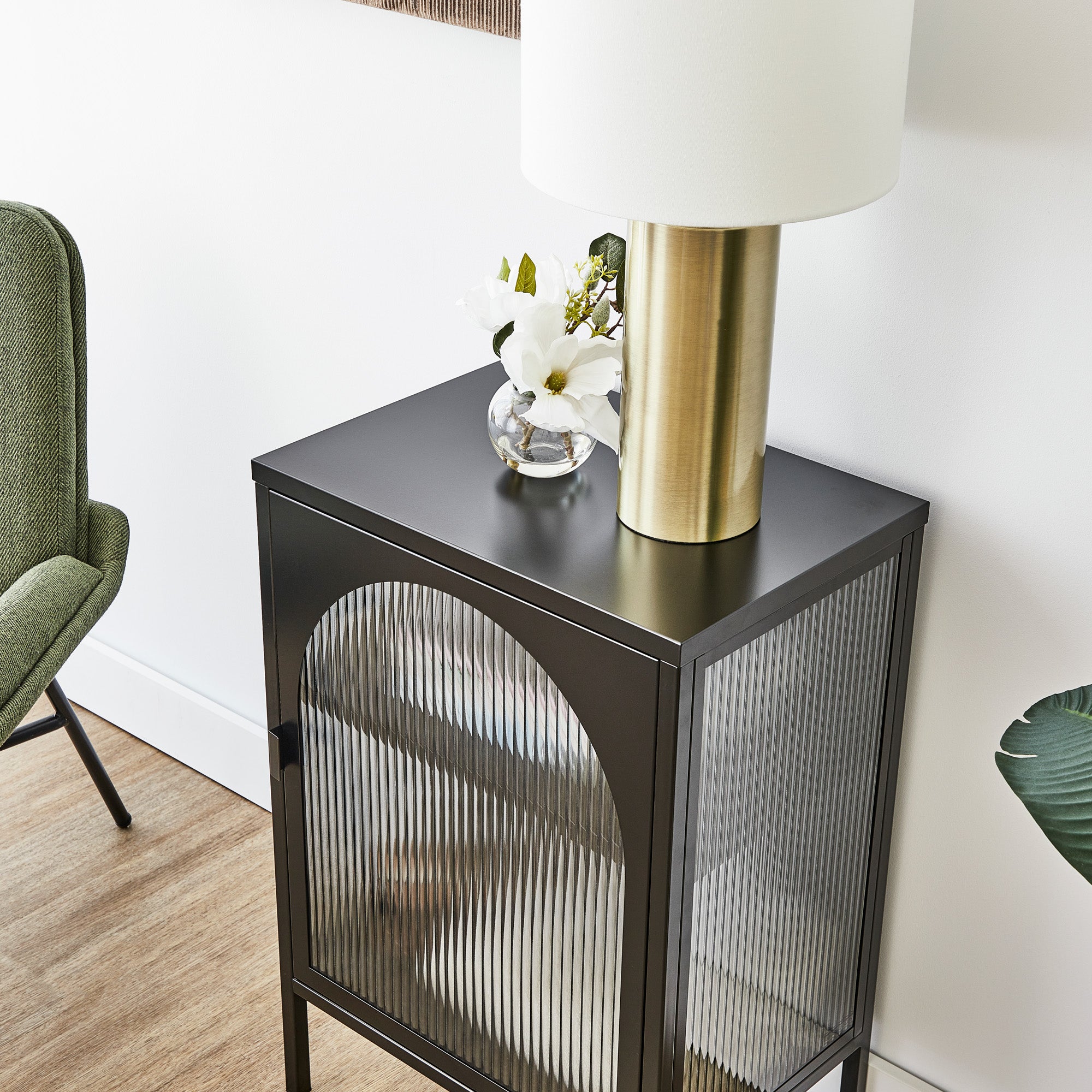 Eve 75cm Modern Metal Side Table