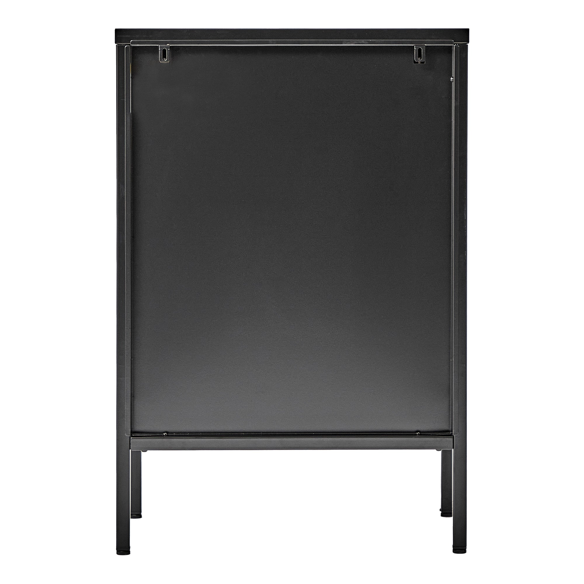 Eve 75Cm Modern Metal Side Table Black Tables