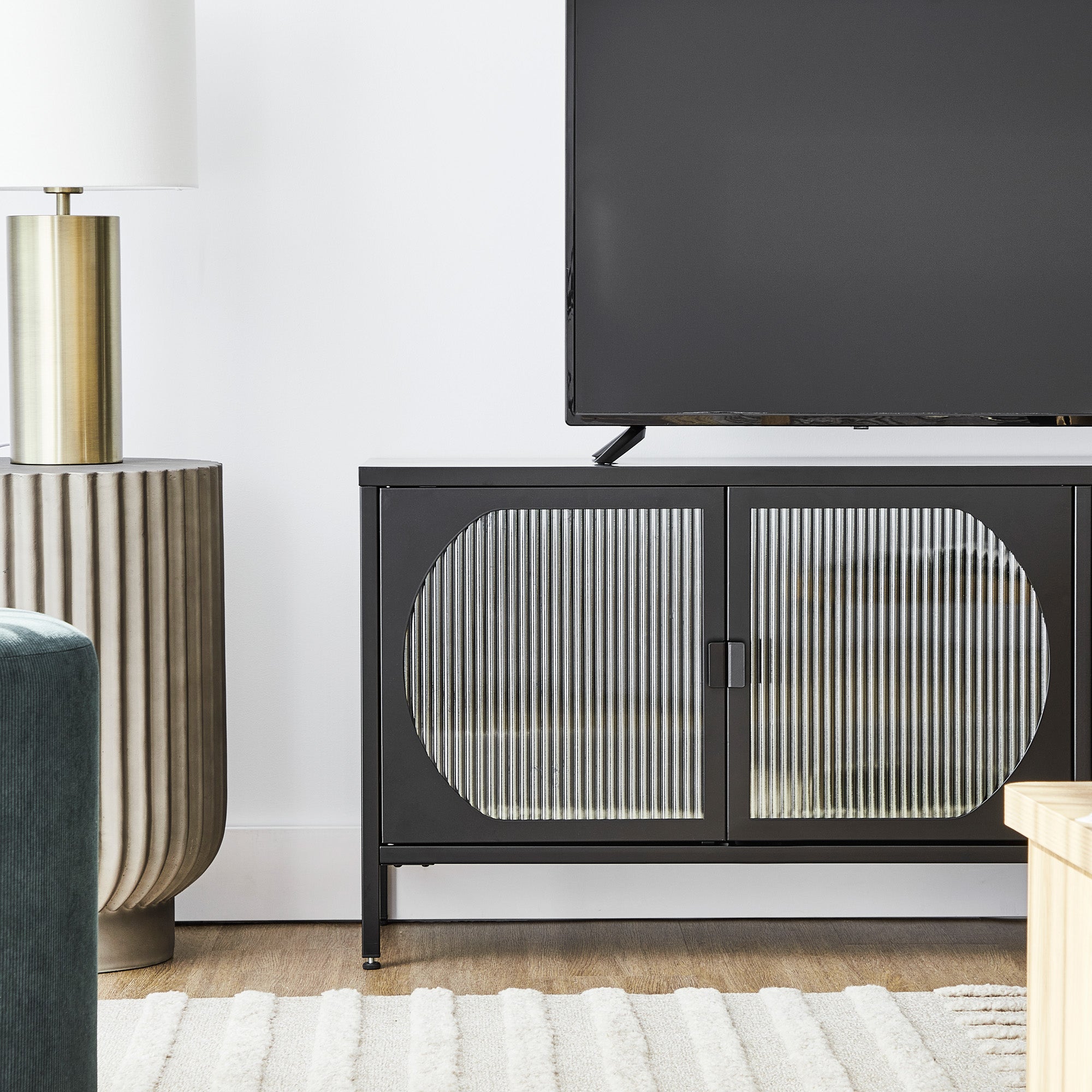 Eve 160cm Modern Metal TV Unit