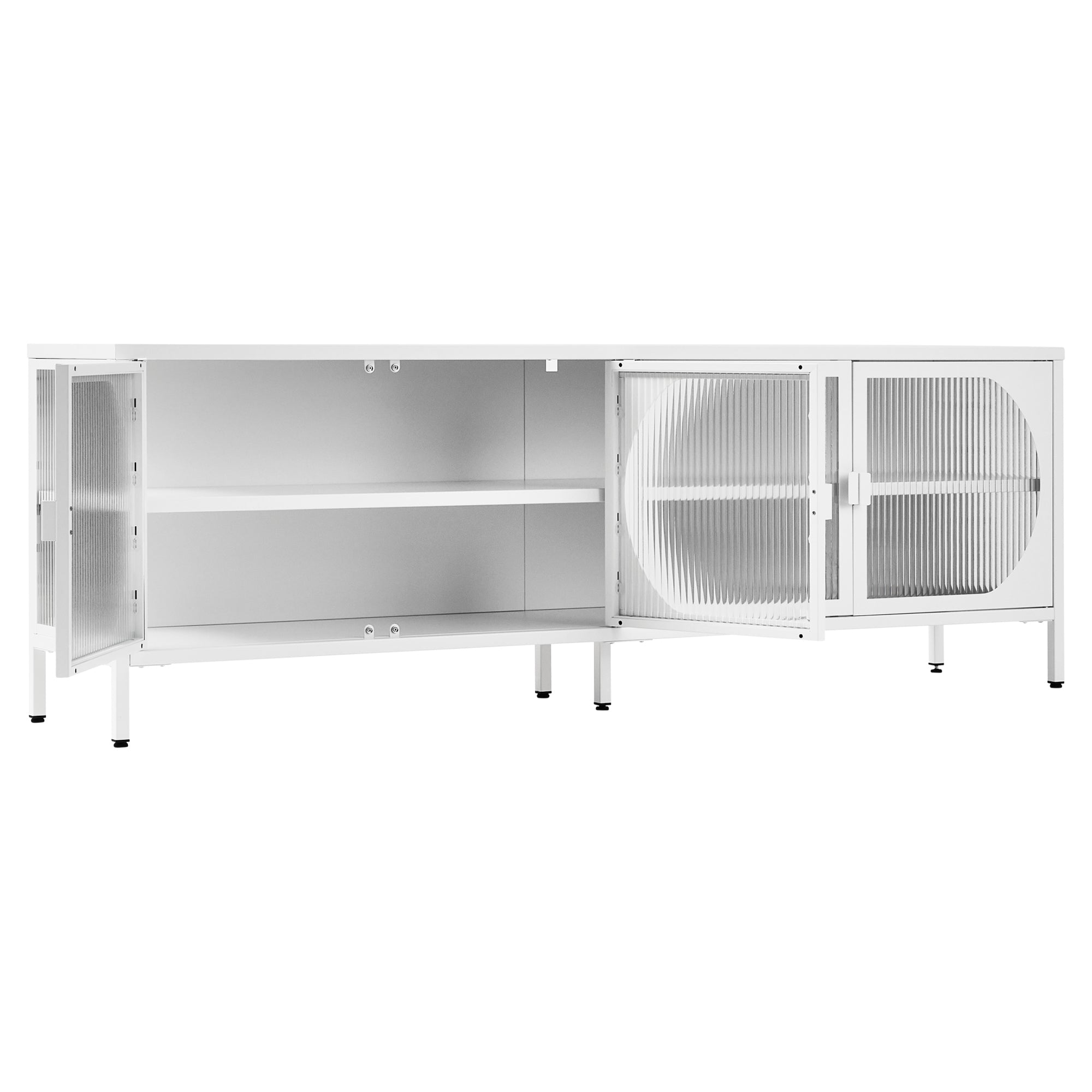 Eve 160cm Modern Metal TV Unit