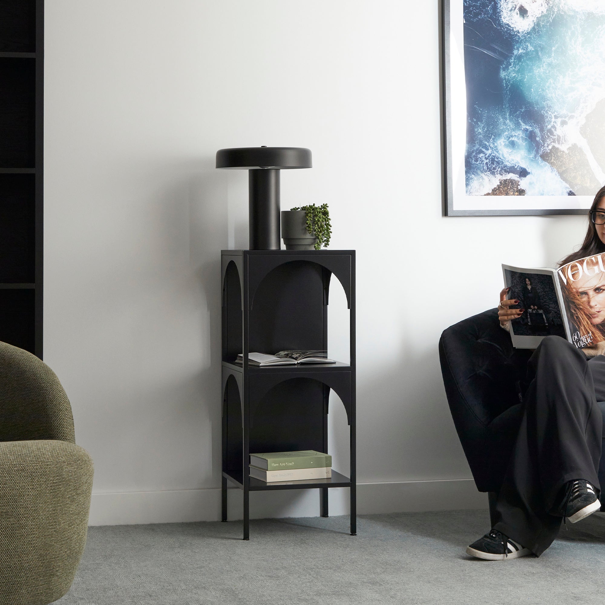 furniture, mirror, and home decor