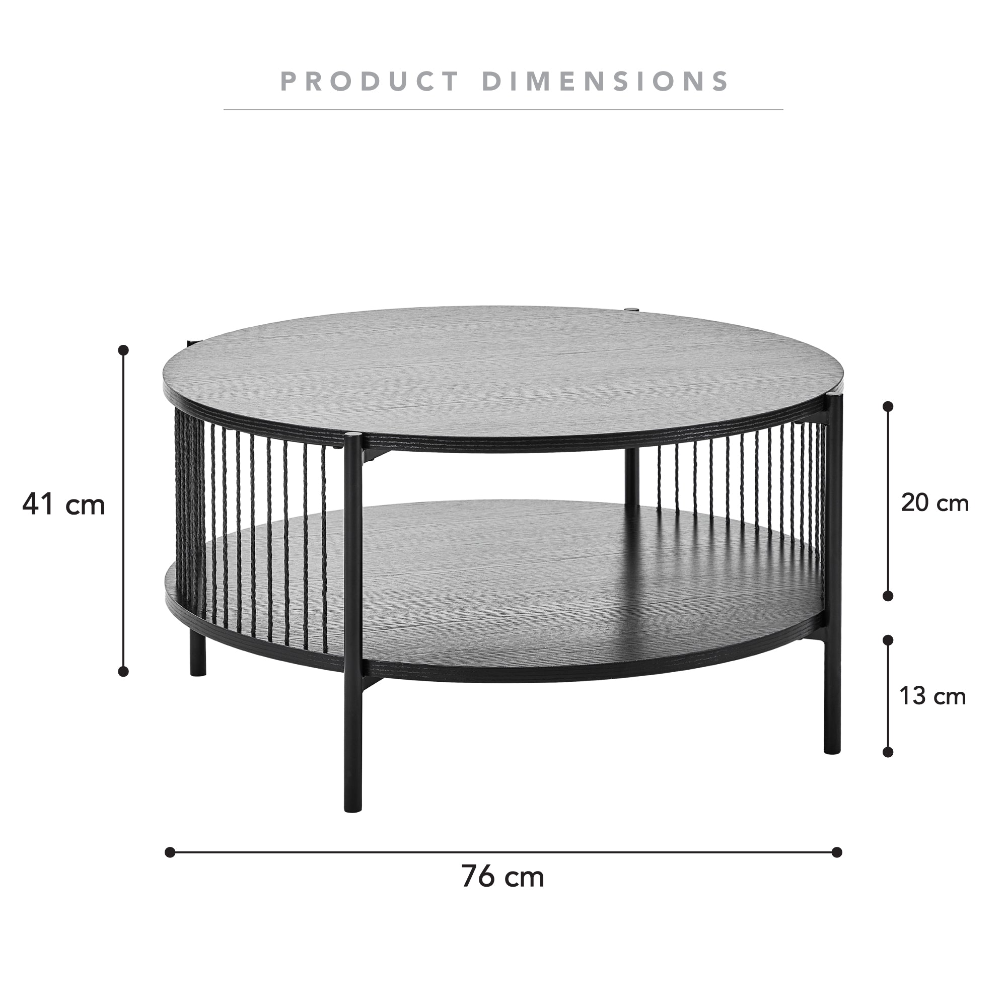 Harbour 76Cm Coffee Table Tables