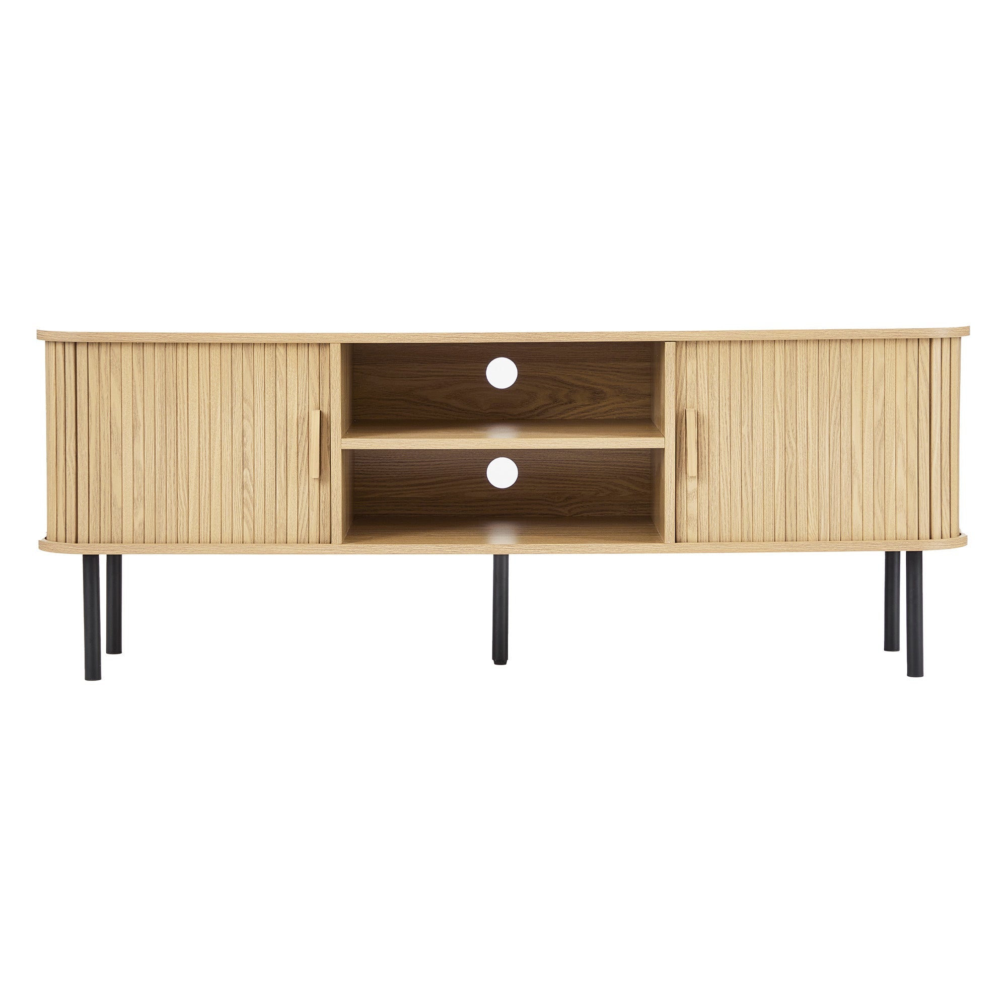 Haven Sliding Door 140Cm Tv Unit Natural Units