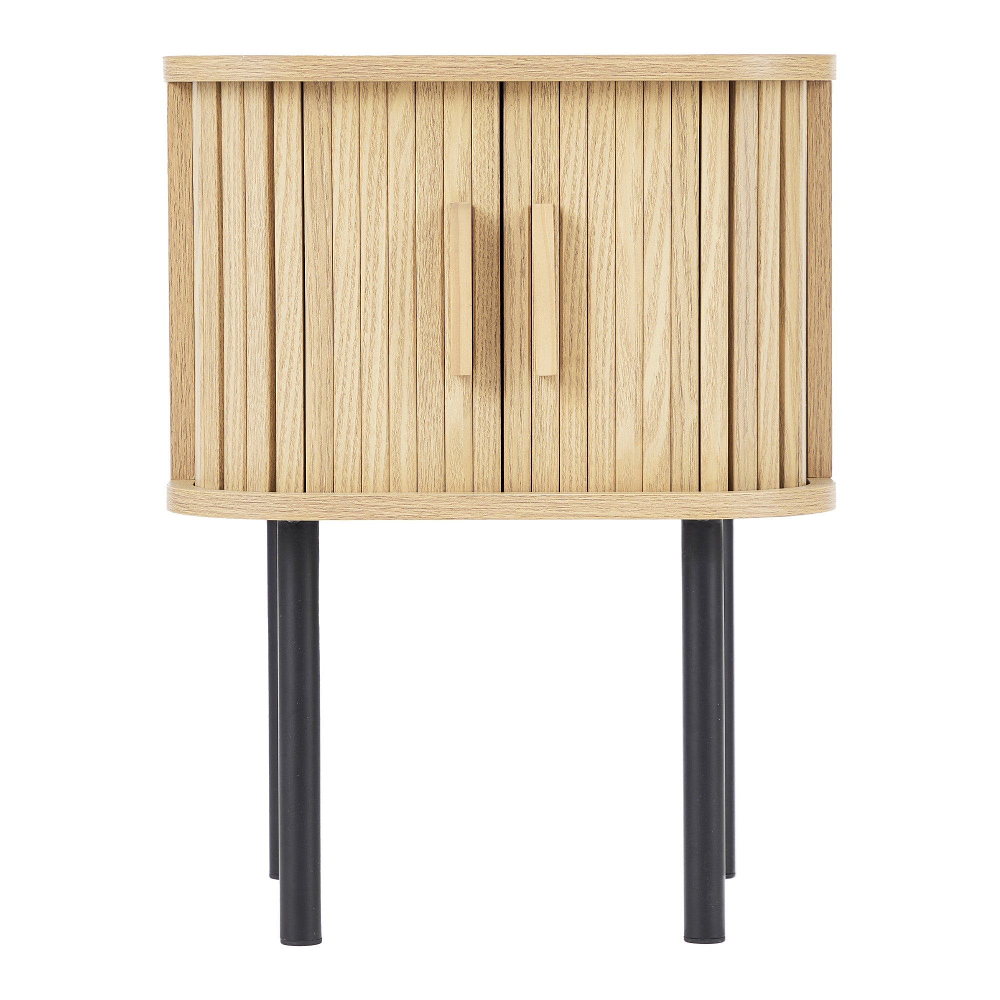 Haven Sliding Door 40Cm Bedside Table Natural Tables