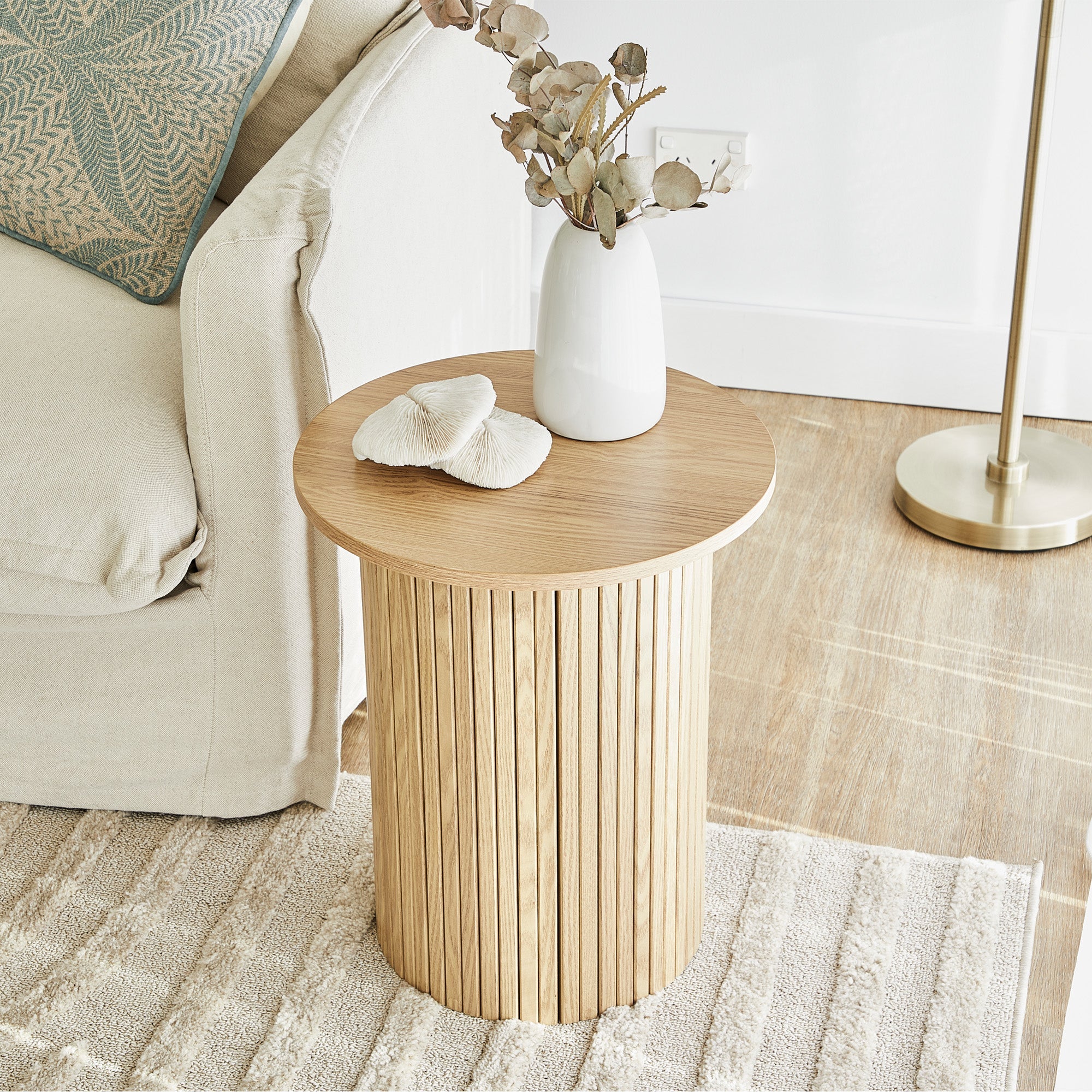 Haven 40Cm Side Table Natural Tables