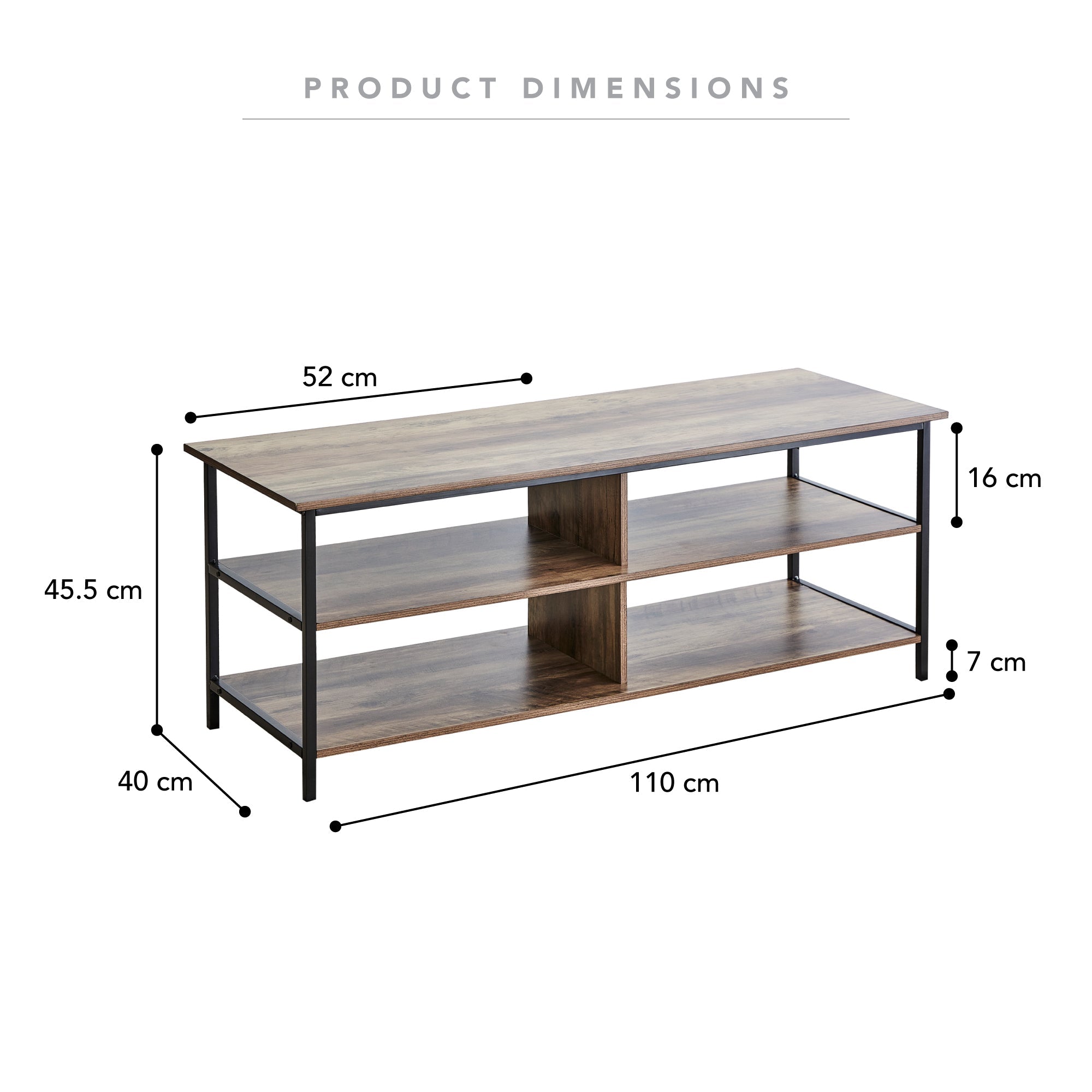 Cuba 110Cm Tv Unit Units