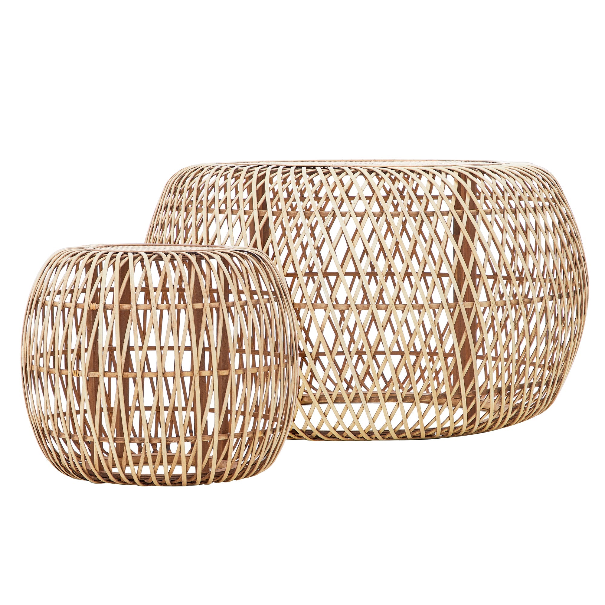 Havana Set Of 2 Coffee Tables Natural