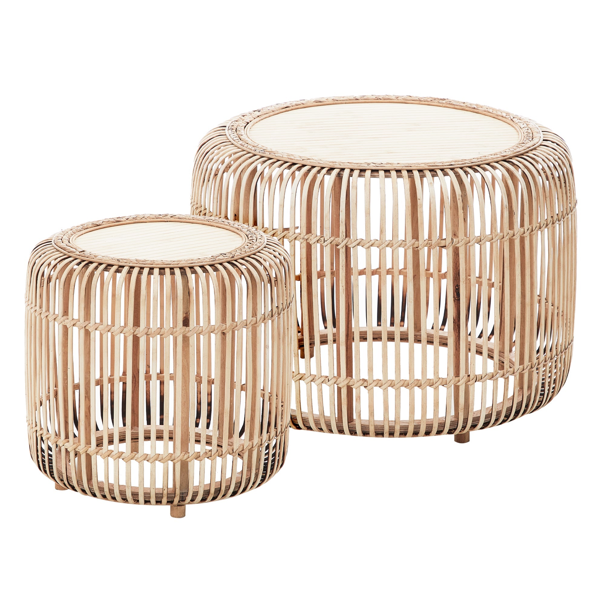 Casper Set Of 2 Coffee Tables Natural